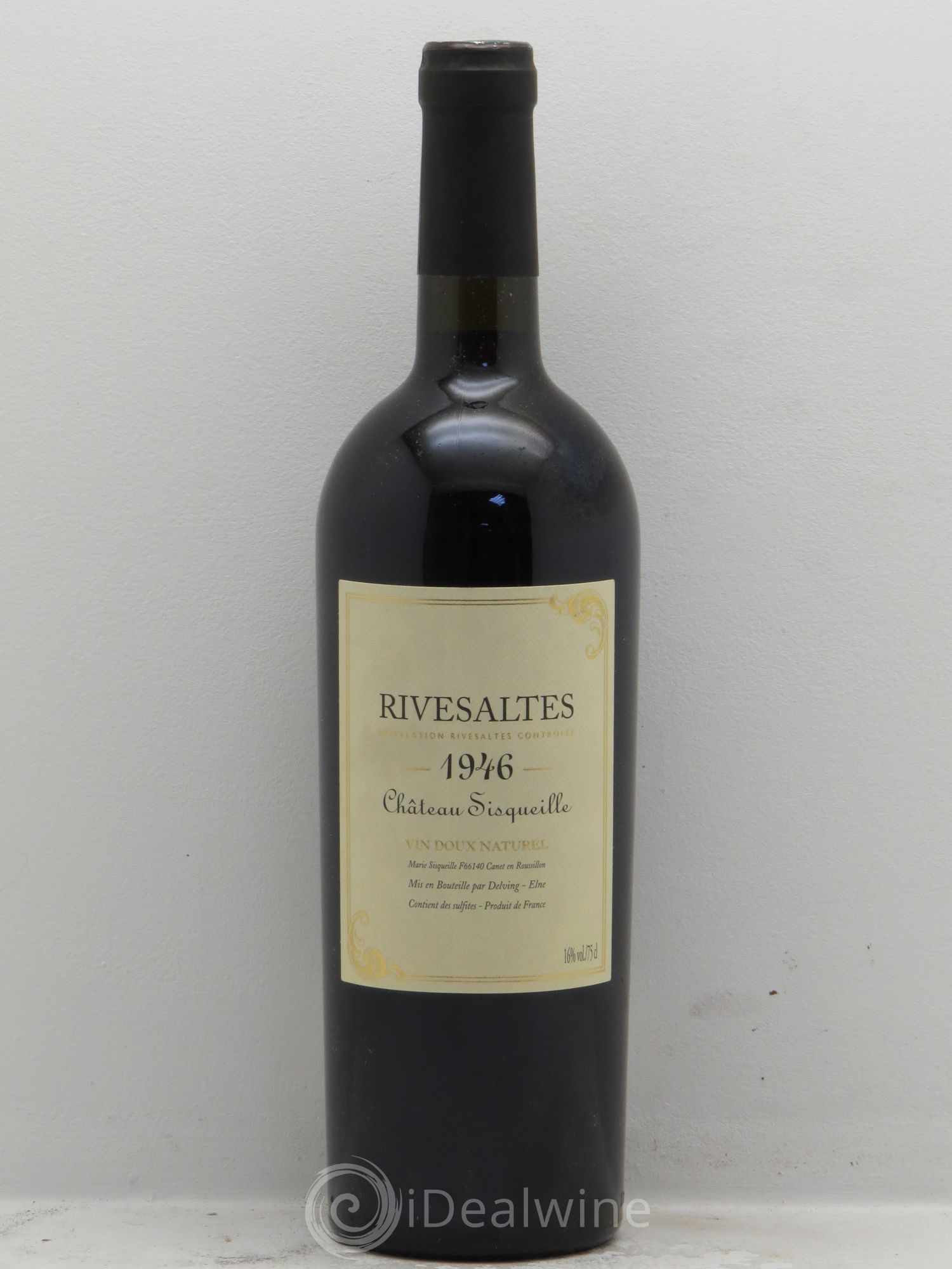 Rivesaltes Château Sisqueille 1946 - Posten von 1 Flasche - 0