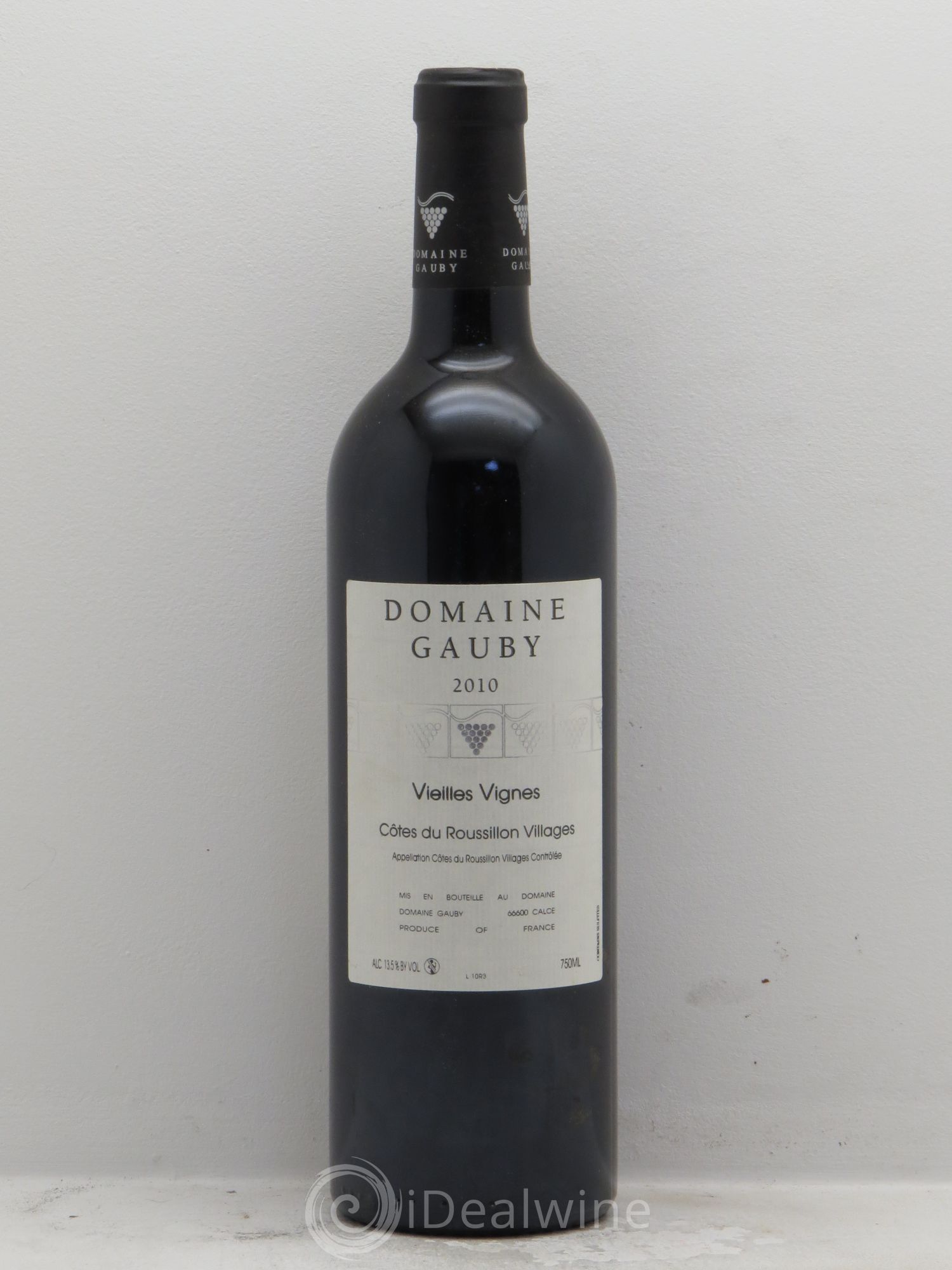 Côtes du Roussillon Villages Vieilles vignes Gauby (Domaine) 2010 - Lot de 1 bouteille - 0