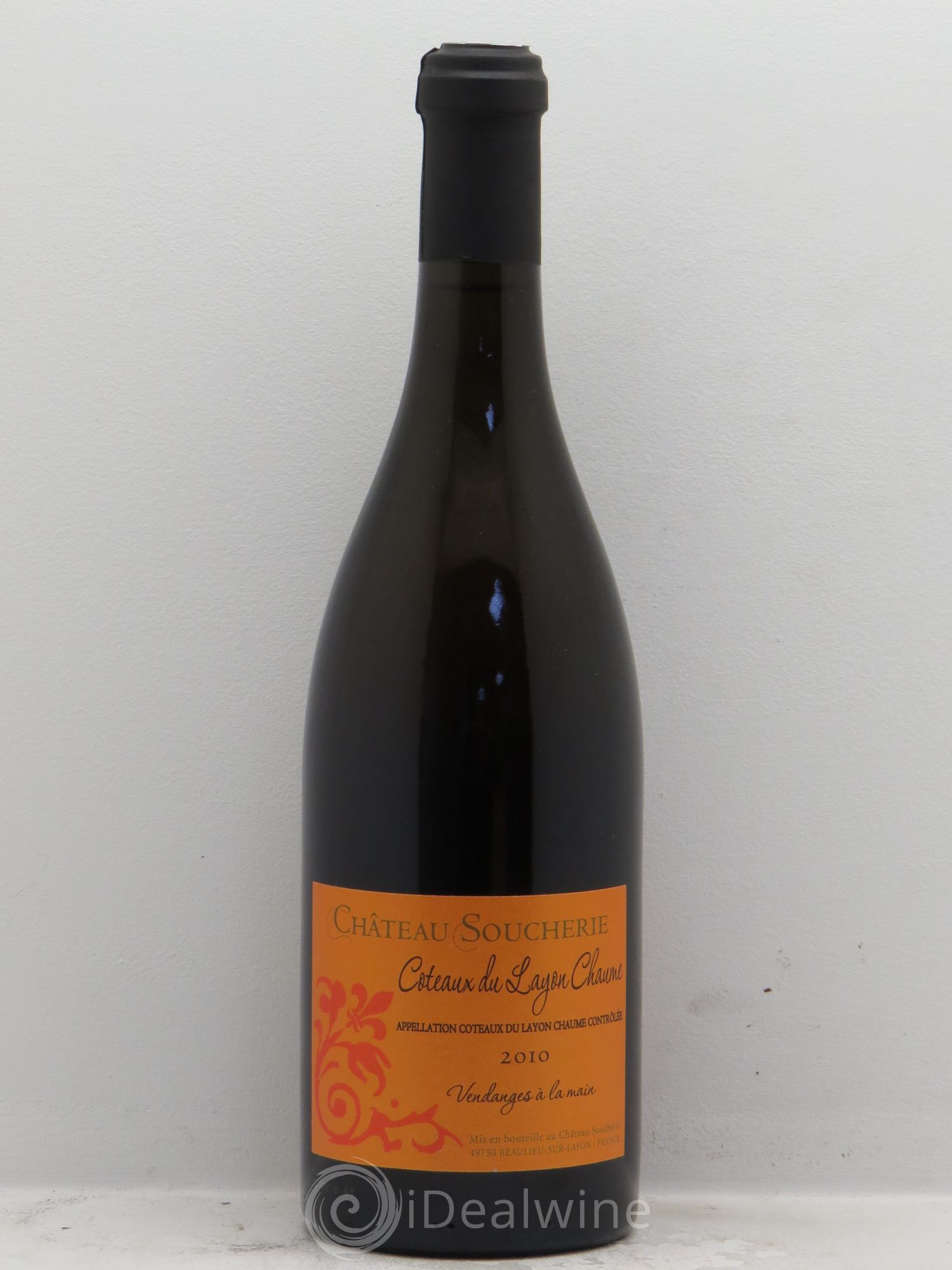 Coteaux du Layon Chaume Château Soucherie 2010 - Lotto di 1 bottiglia - 0