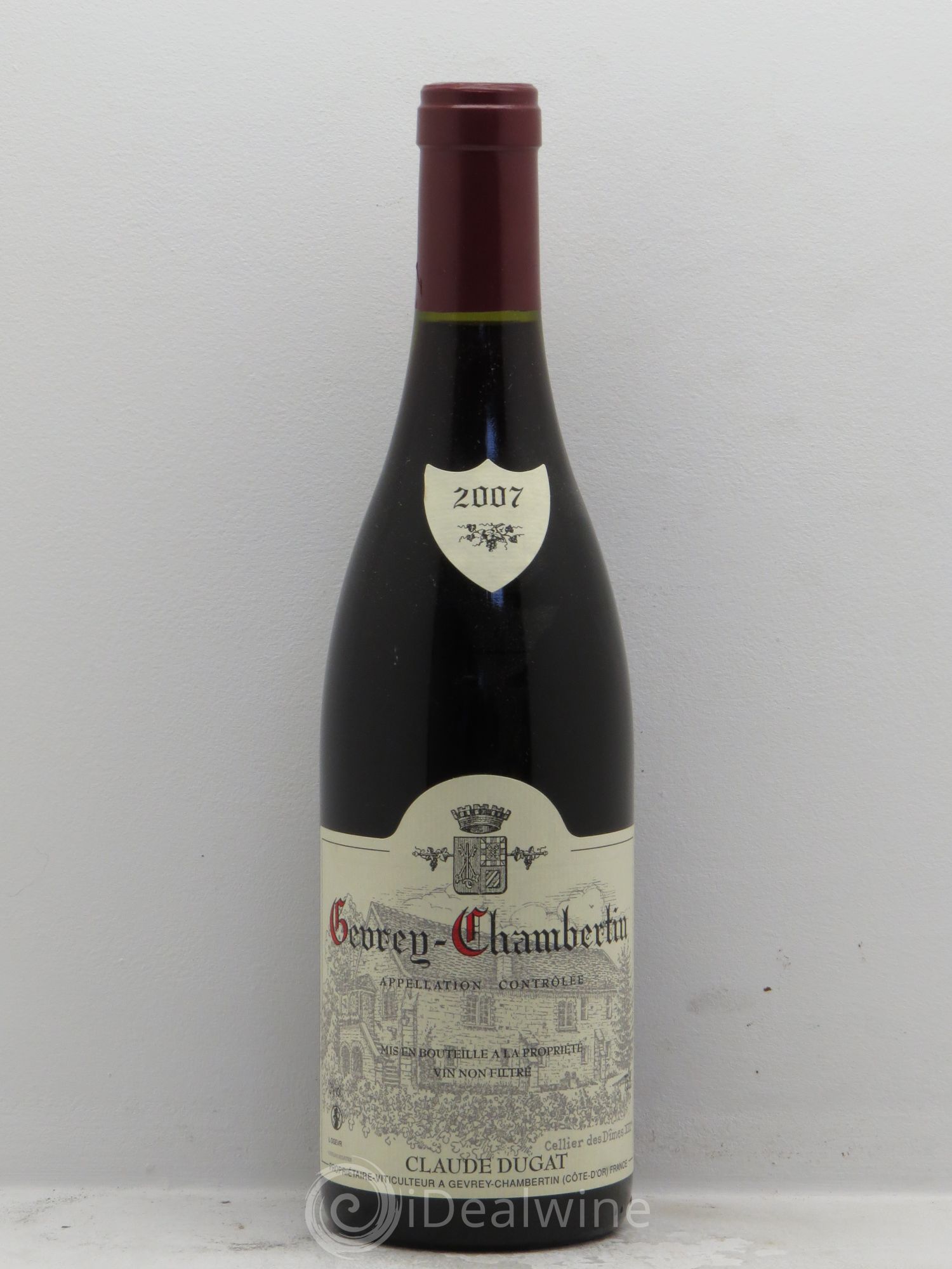 Gevrey-Chambertin Claude Dugat 2007 - Lot de 1 bouteille - 0