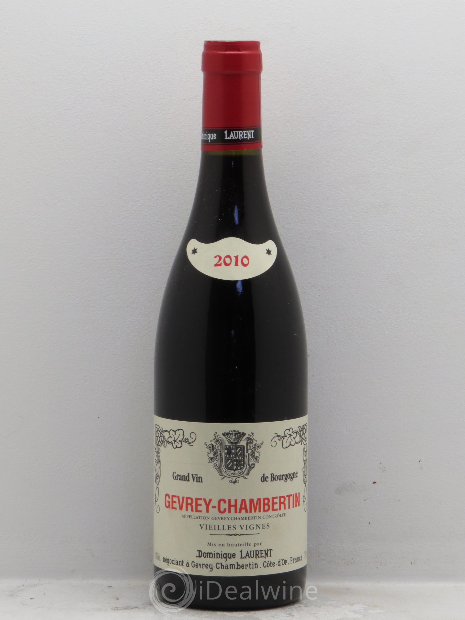 Gevrey-Chambertin Vieilles vignes Dominique Laurent 2010 - Lot de 1 bouteille - 0