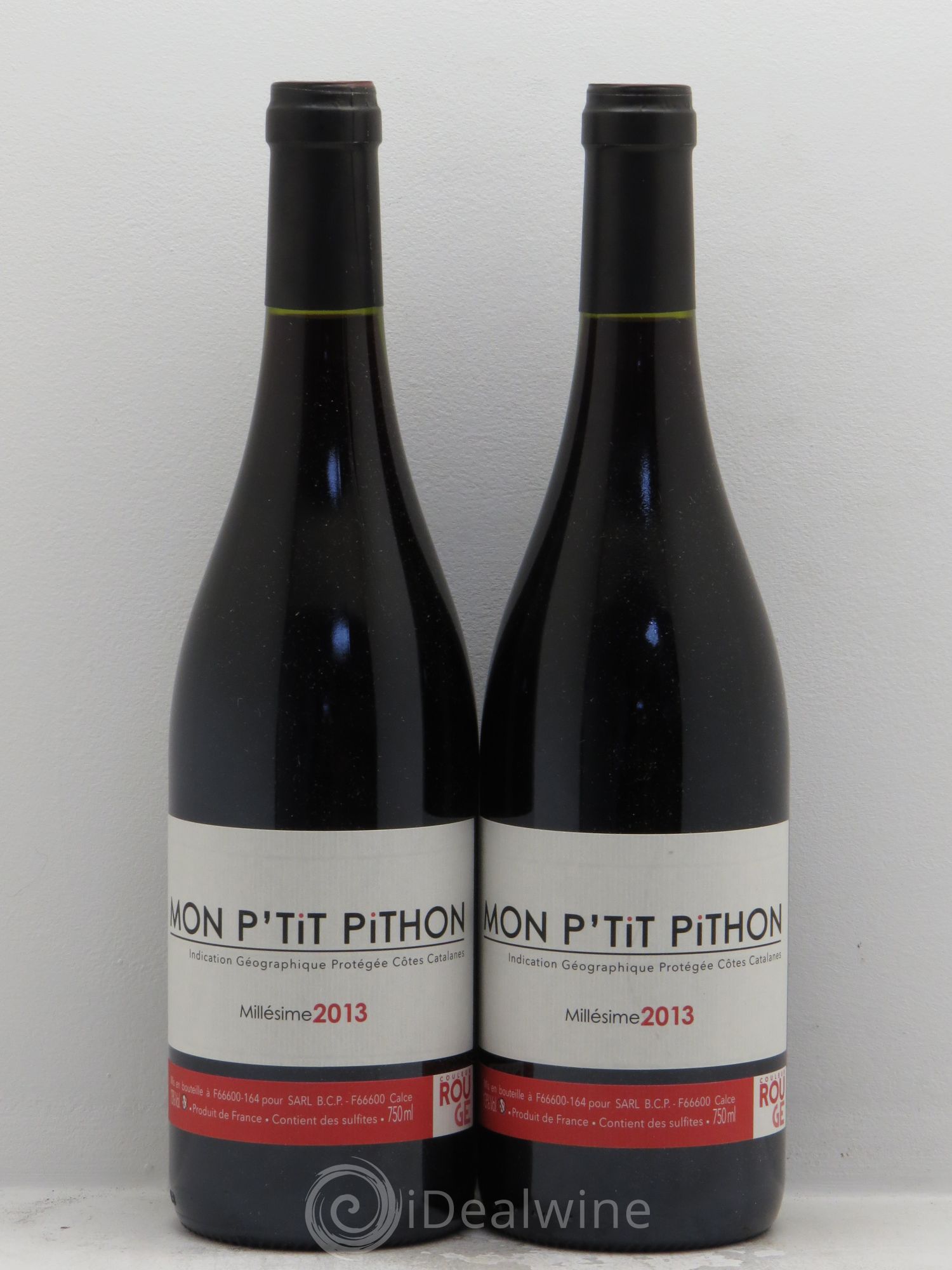 Côtes Catalanes Olivier Pithon Mon P'tit Pithon 2013 - Lot de 2 bouteilles - 0
