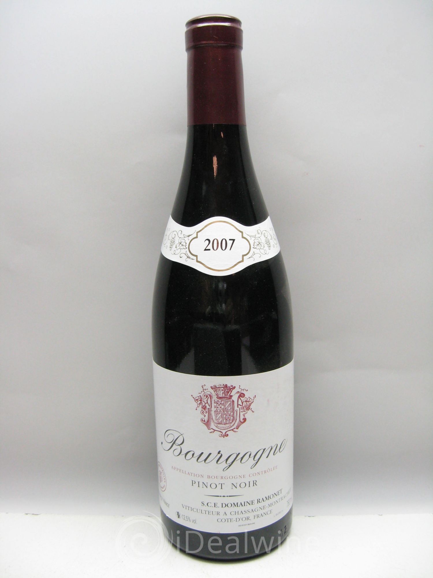 Bourgogne Pinot Noir - Domaine Ramonet 2007 - Lot de 1 bouteille - 0