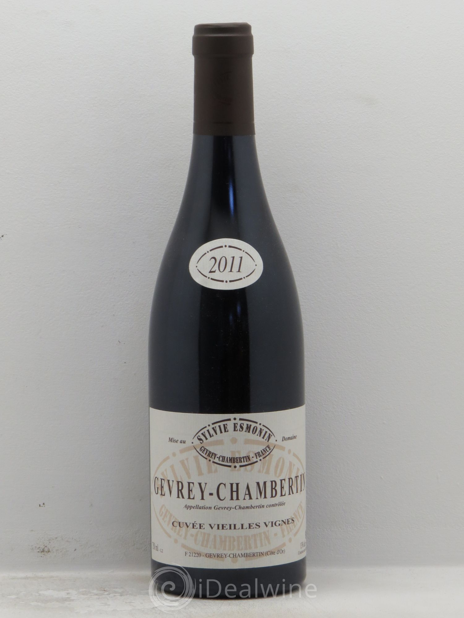 Gevrey-Chambertin Vieilles Vignes Sylvie Esmonin 2011 - Lot de 1 bouteille - 0