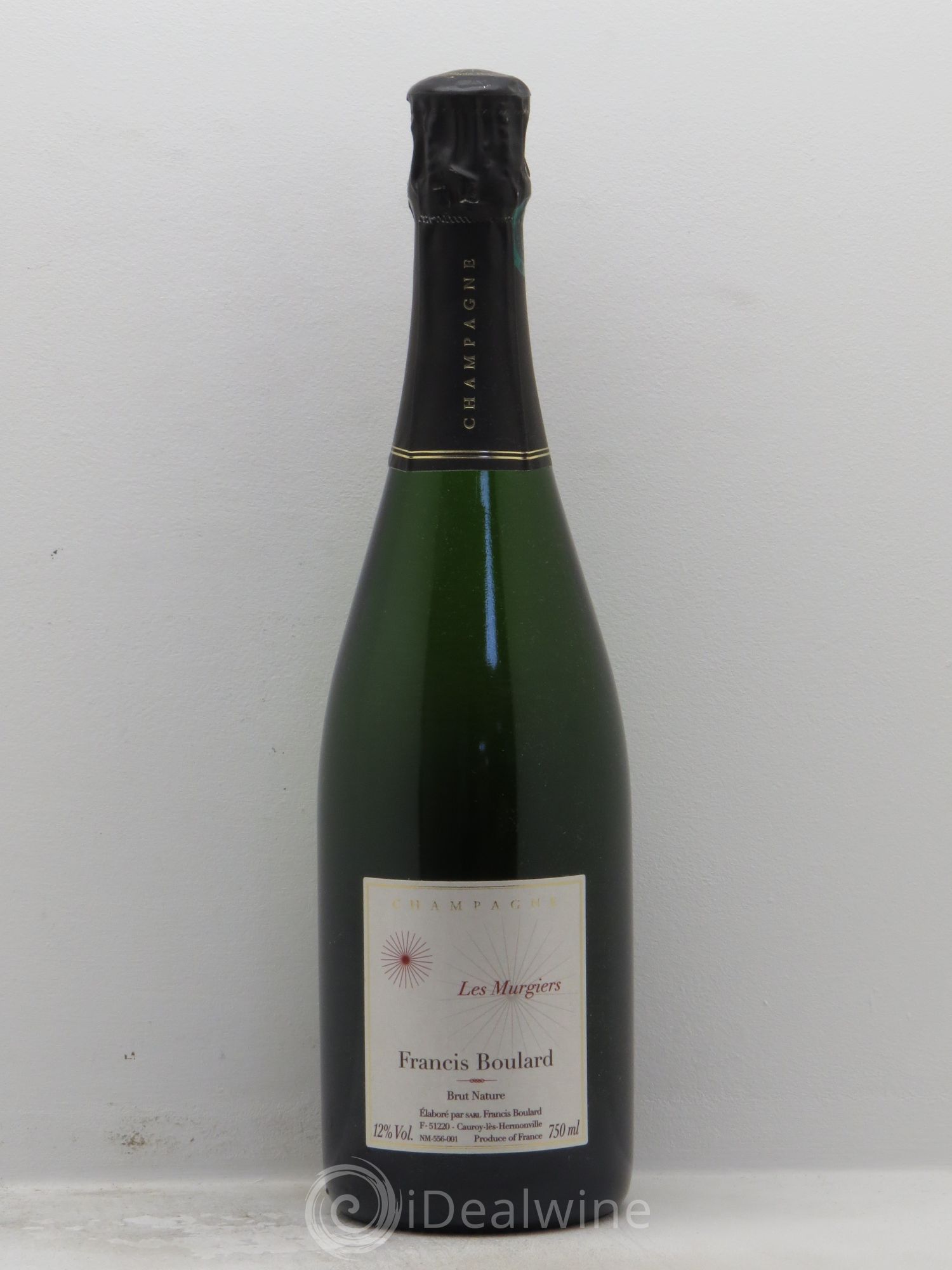 Les Murgiers Blanc de Noirs Extra-Brut Francis Boulard - Lot de 1 bouteille - 0