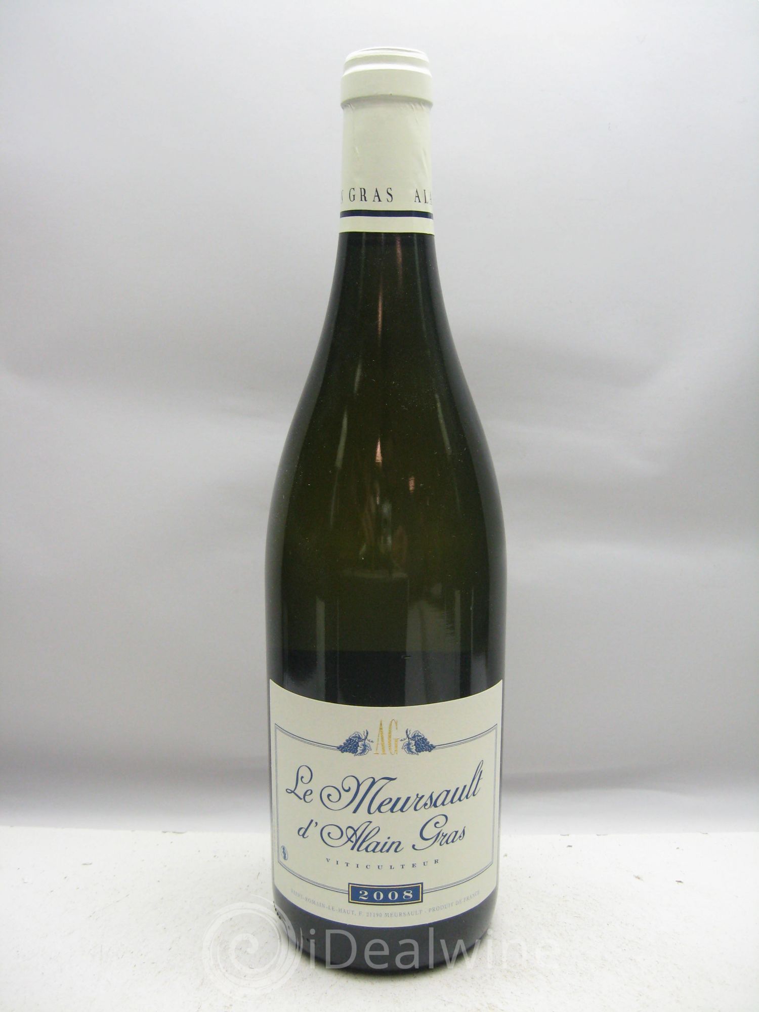 Meursault Tillets A.Gras 2008 - Posten von 1 Flasche - 0