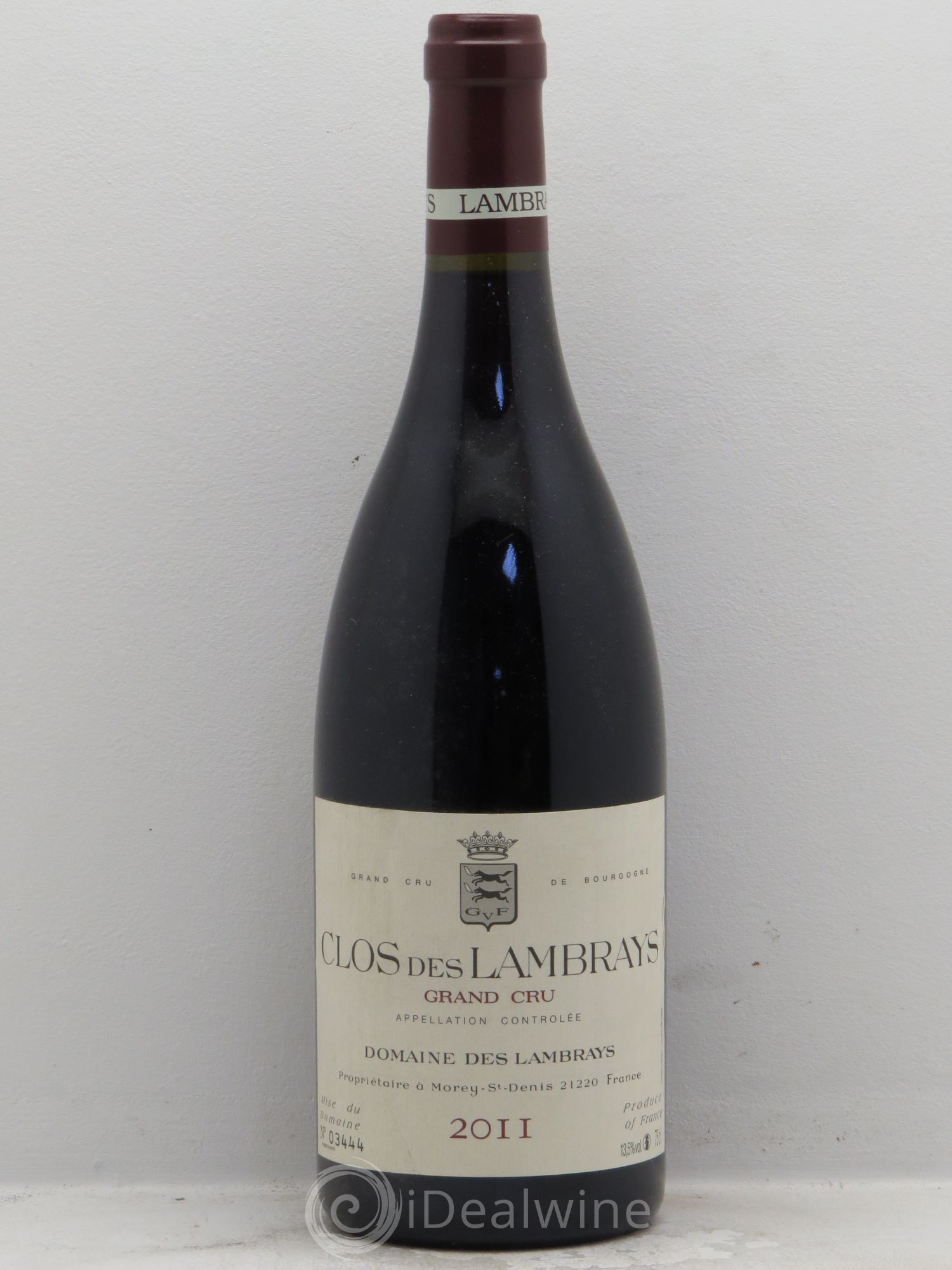 Clos des Lambrays Grand Cru Domaine des Lambrays 2011 - Lot de 1 bouteille - 0