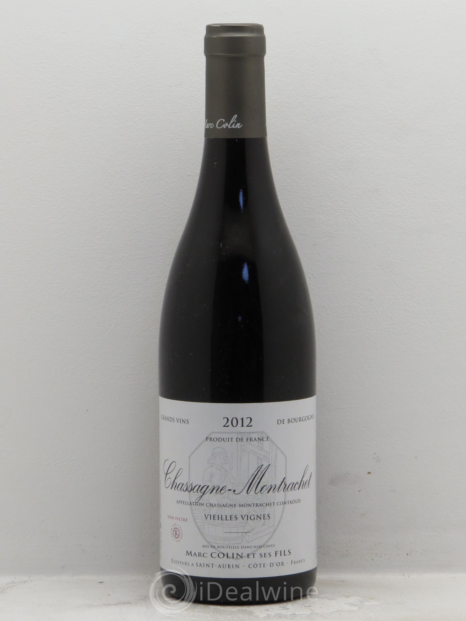 Chassagne-Montrachet Vieilles Vignes Marc Colin & Fils 2012 - Lot de 1 bouteille - 0
