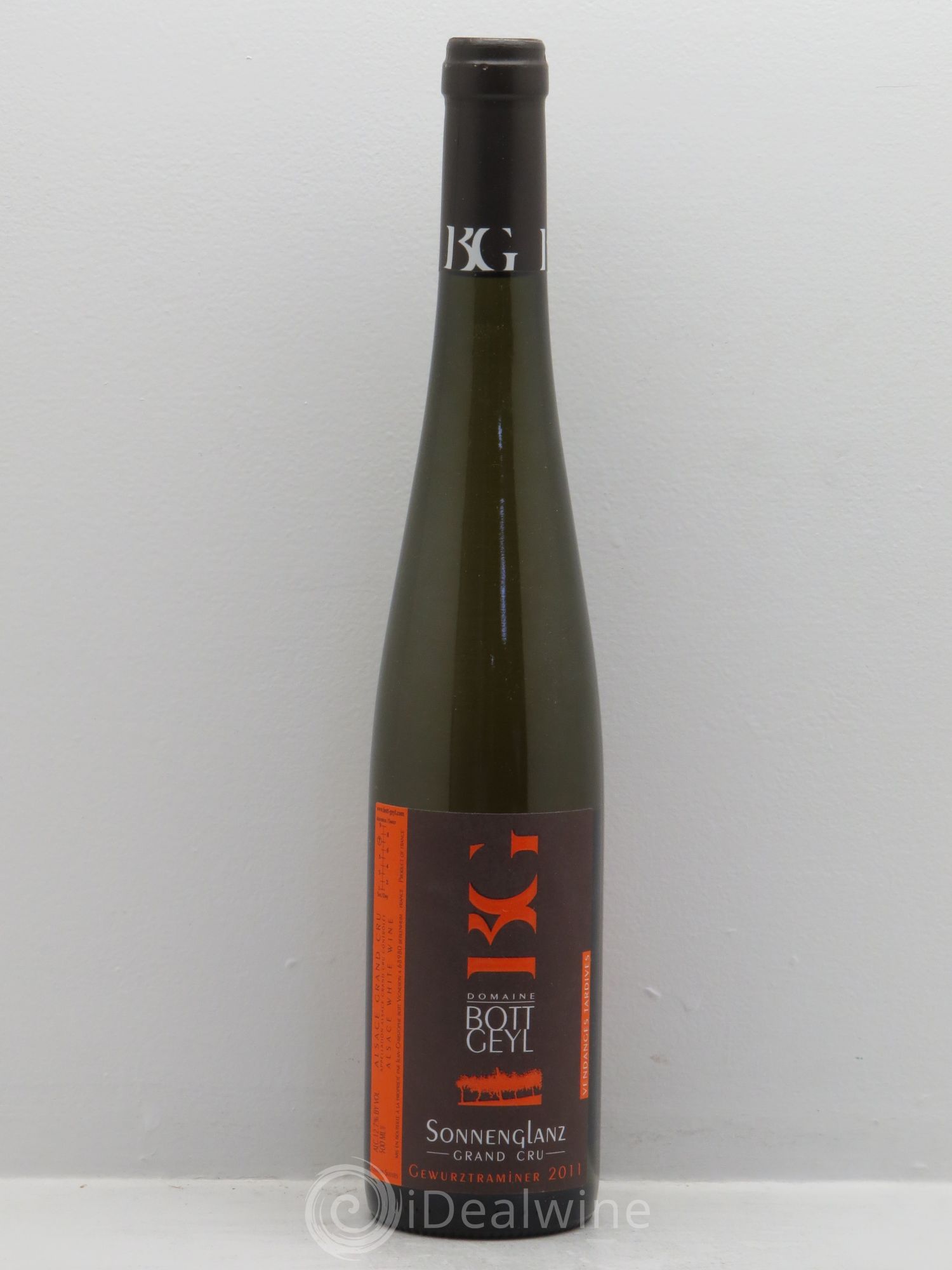 Alsace Gewurztraminer Grand Cru Sonnenglanz Vendanges Tardives Bott-Geyl (Domaine) (50cl) 2011 - Lotto di 1 bottiglia - 0