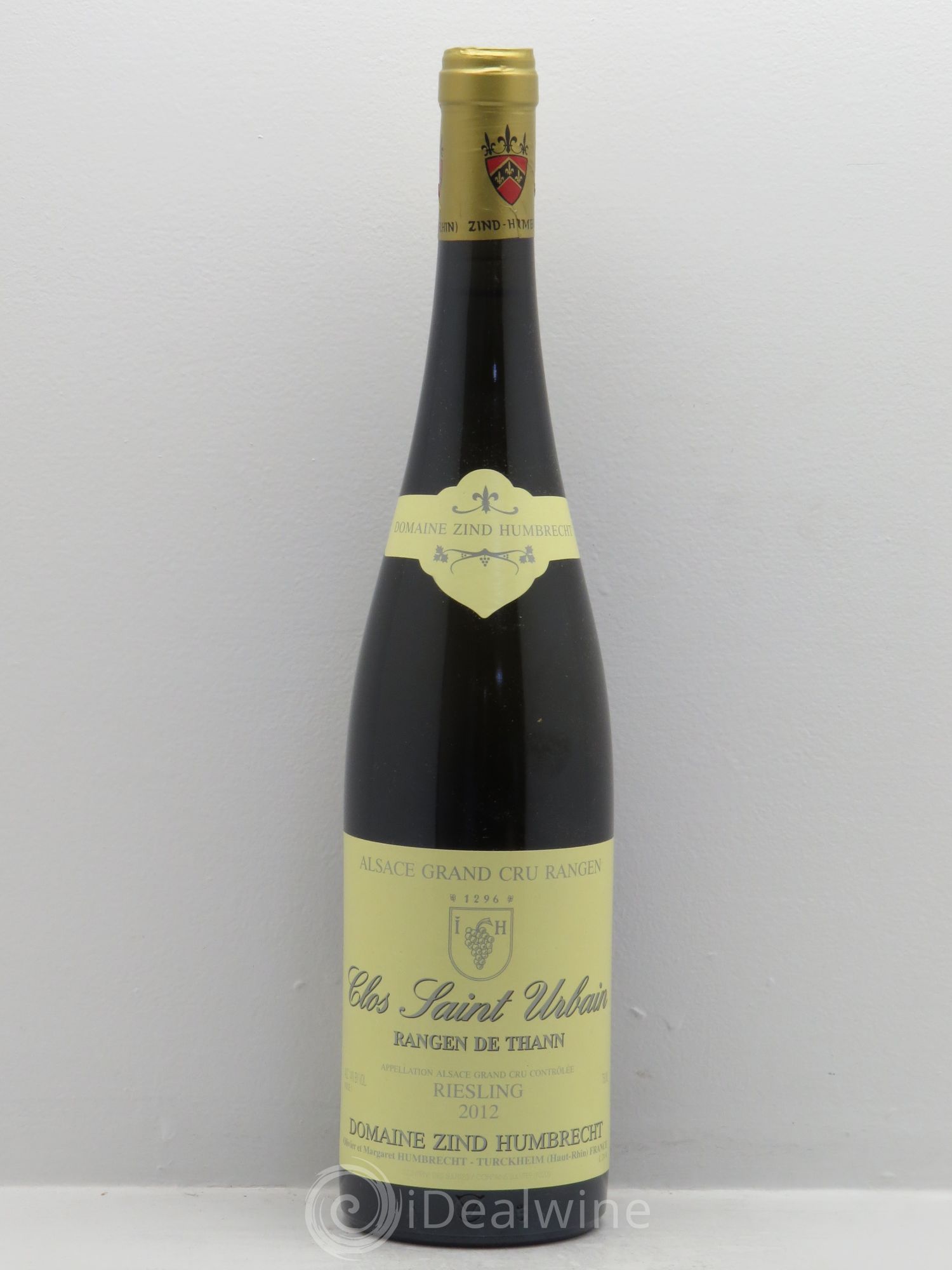 Alsace Riesling Grand Cru Rangen de Thann Clos Saint Urbain Zind-Humbrecht (Domaine) 2012 - Lotto di 1 bottiglia - 0
