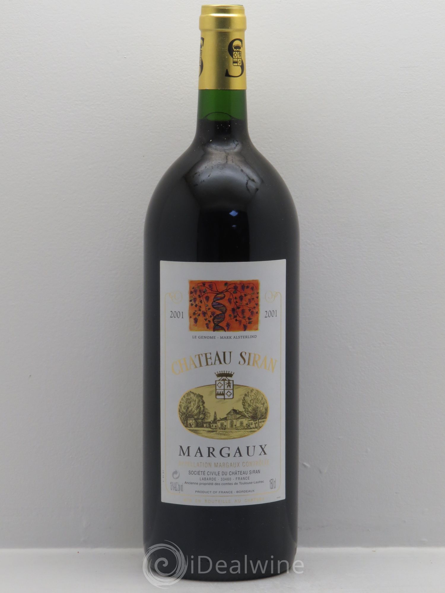 Château Siran 2001 - Lot de 1 magnum - 0