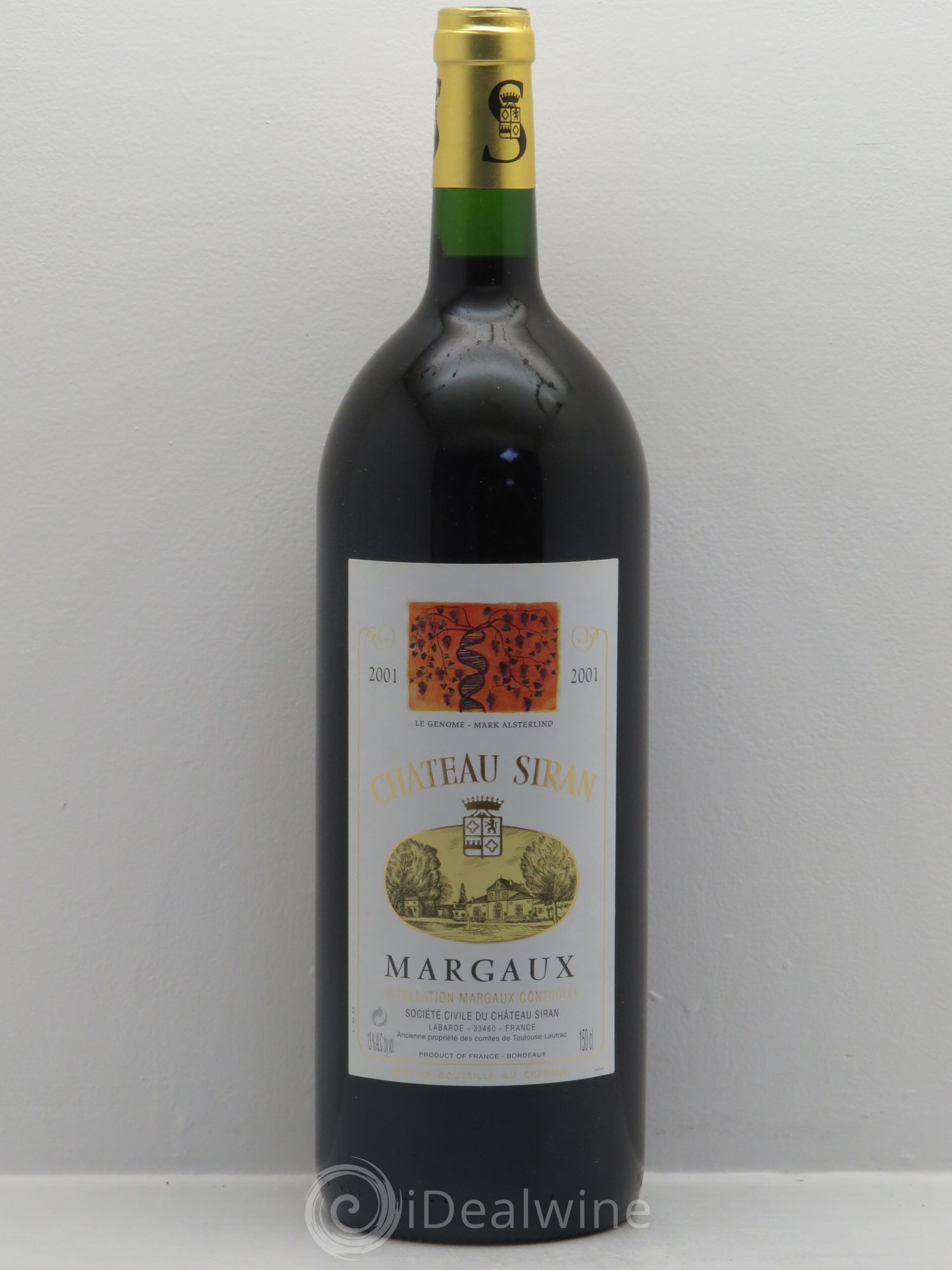 Château Siran 2001 - Lot de 1 magnum - 0