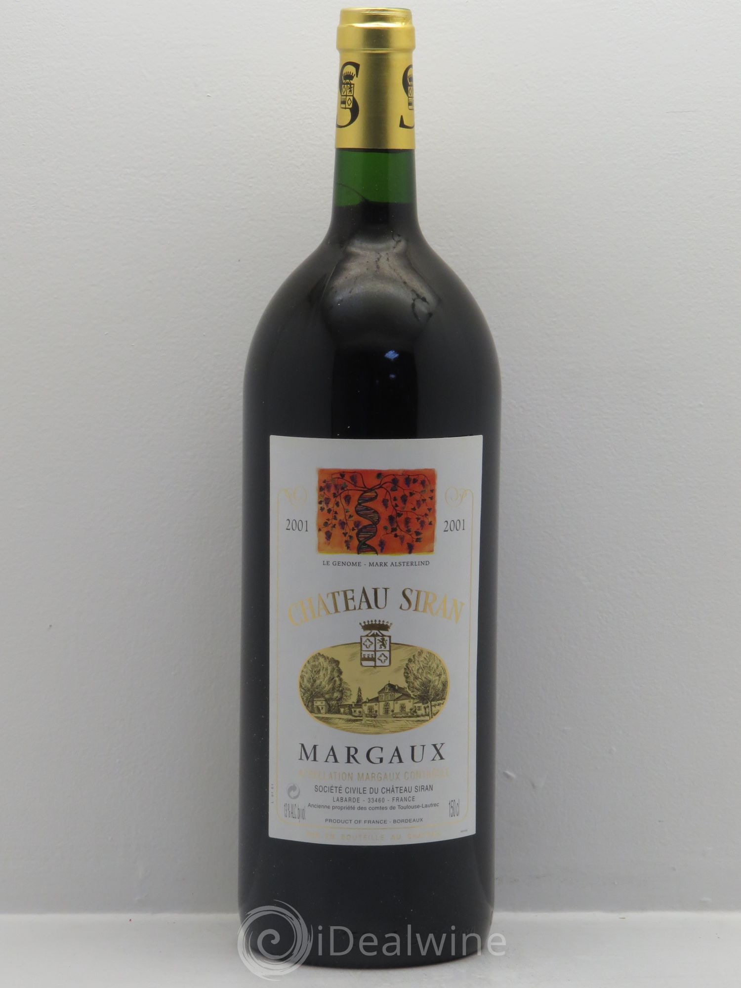 Château Siran 2001 - Lot de 1 magnum - 0