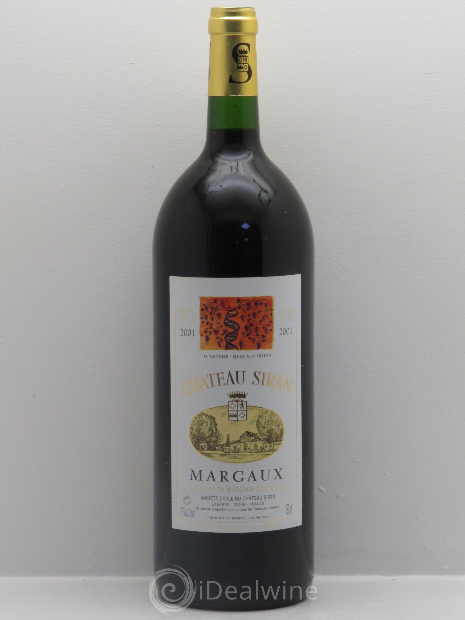 Château Siran 2001 - Lot de 1 magnum - 0