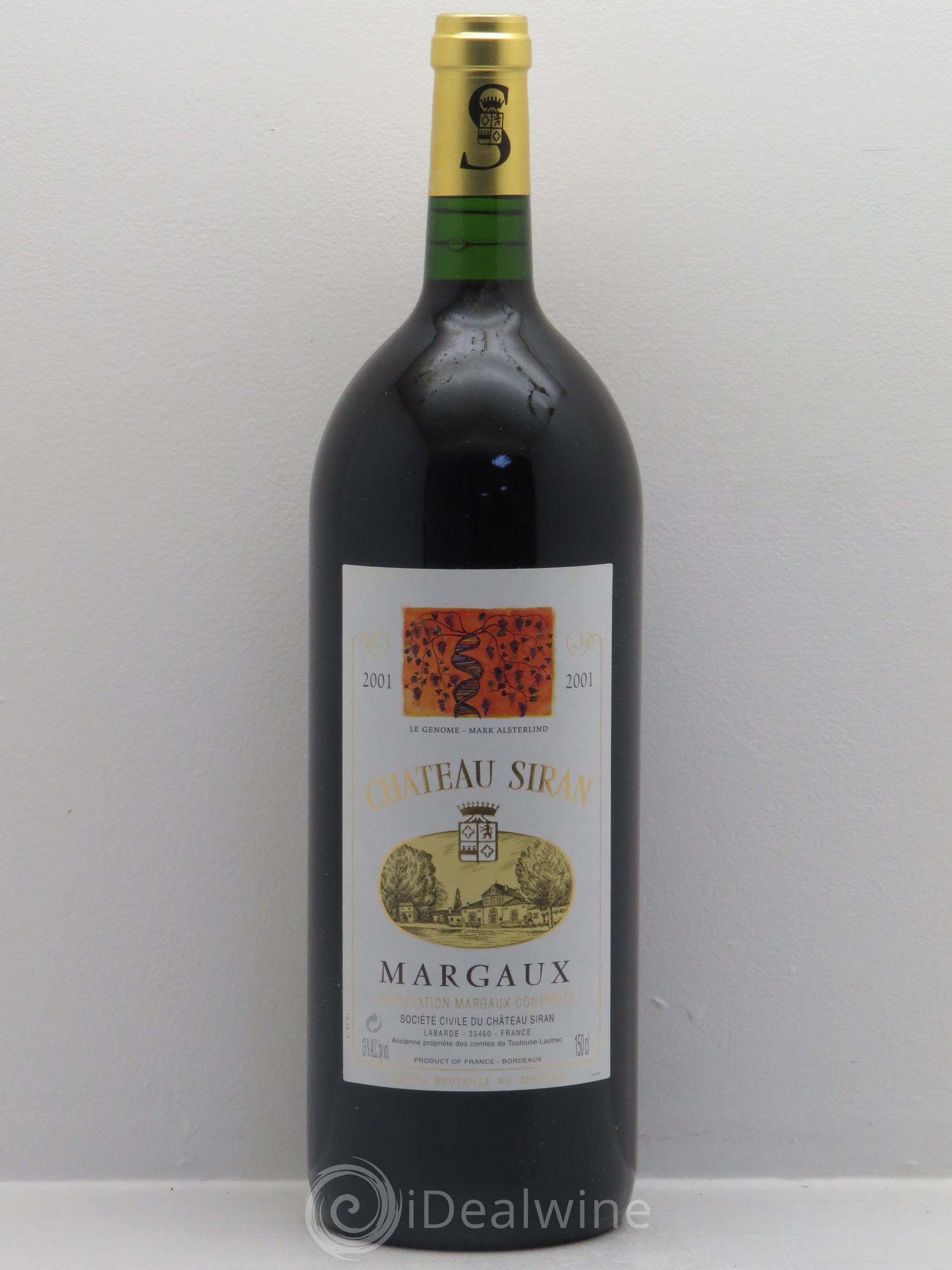 Château Siran 2001 - Lot de 1 magnum - 0