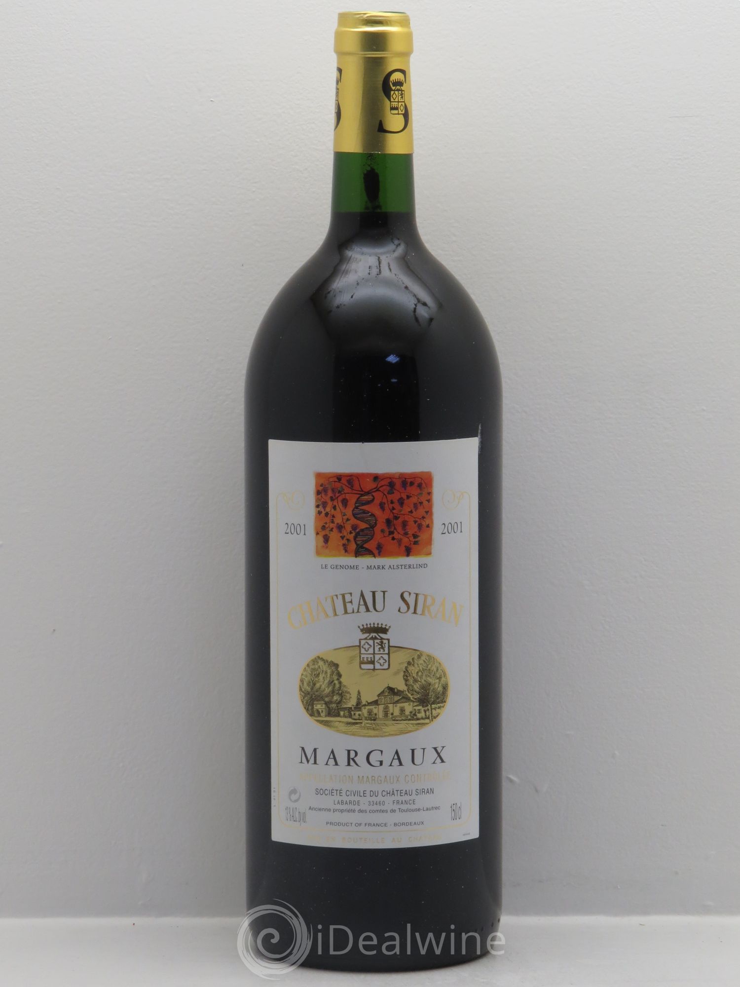 Château Siran 2001 - Lot de 1 magnum - 0