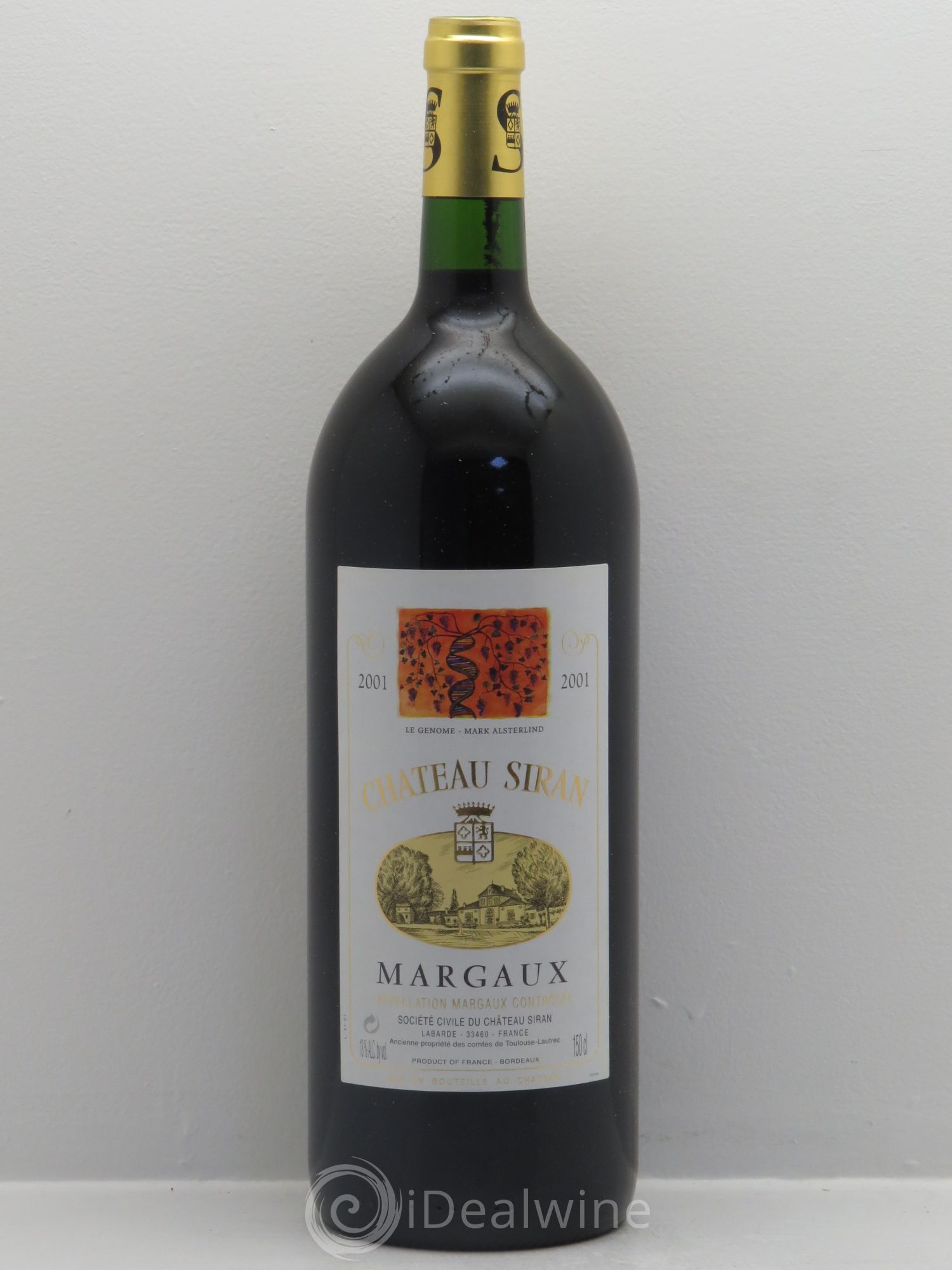 Château Siran 2001 - Lot de 1 magnum - 0