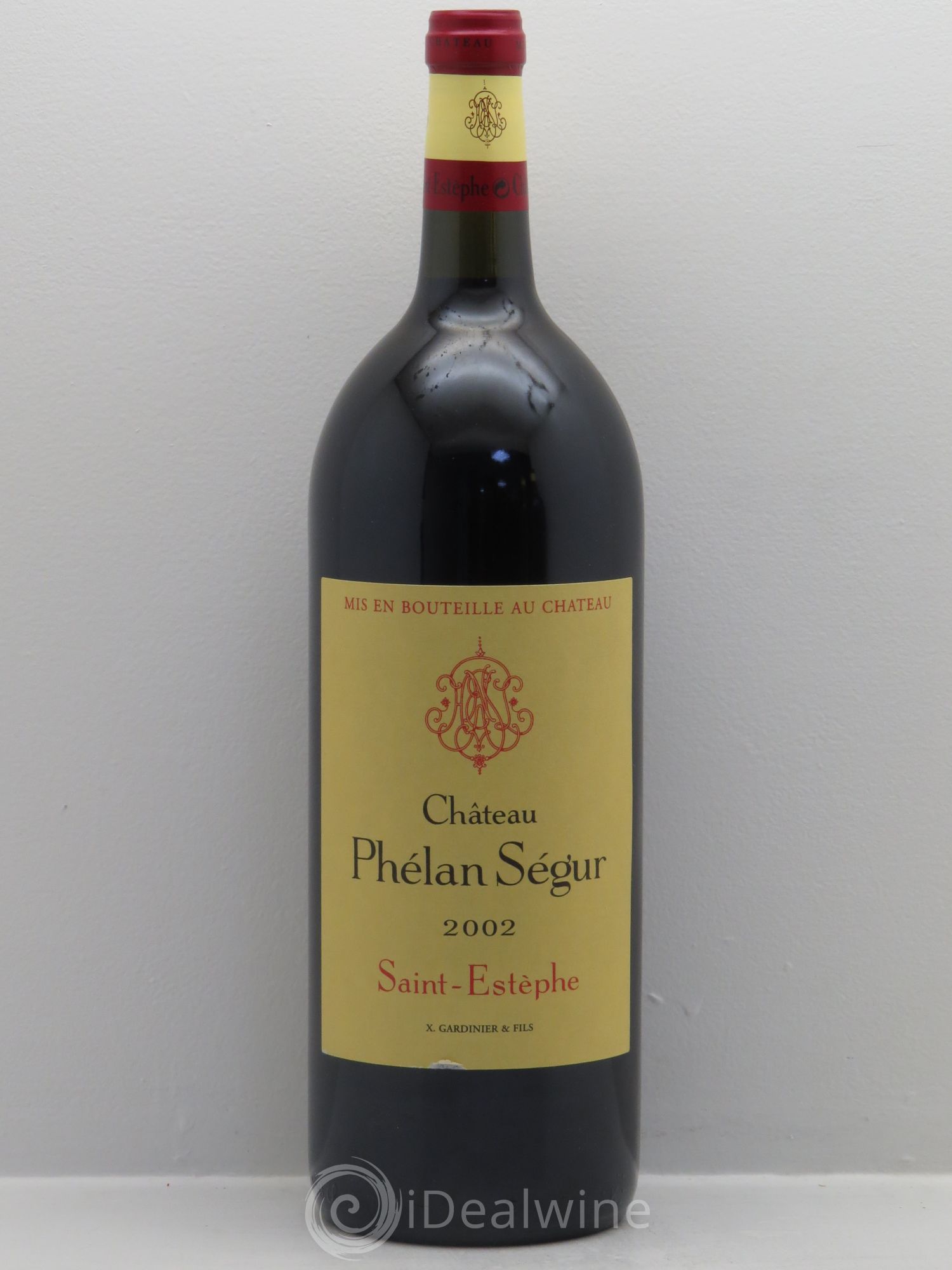 Château Phélan Ségur 2002 - Lot de 1 magnum - 0
