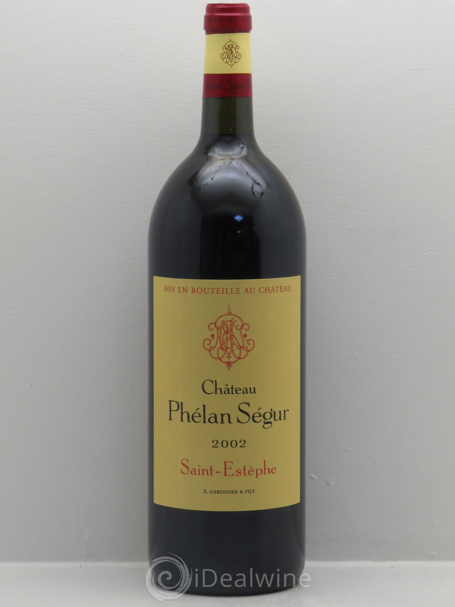 Château Phélan Ségur 2002 - Posten von 1 Magnum - 0