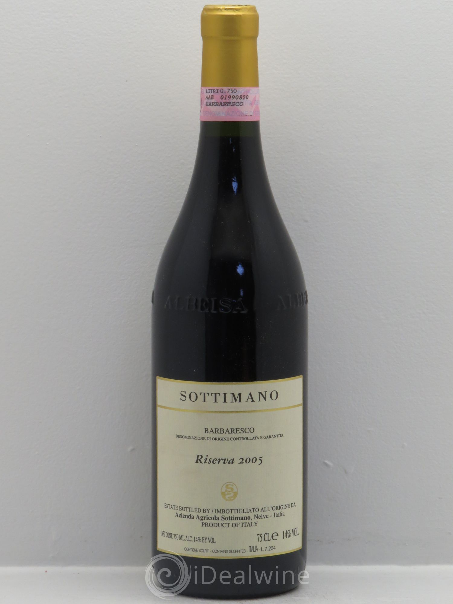 Barbaresco DOCG Sottimano Riserva 2005 - Lot de 1 bouteille - 0