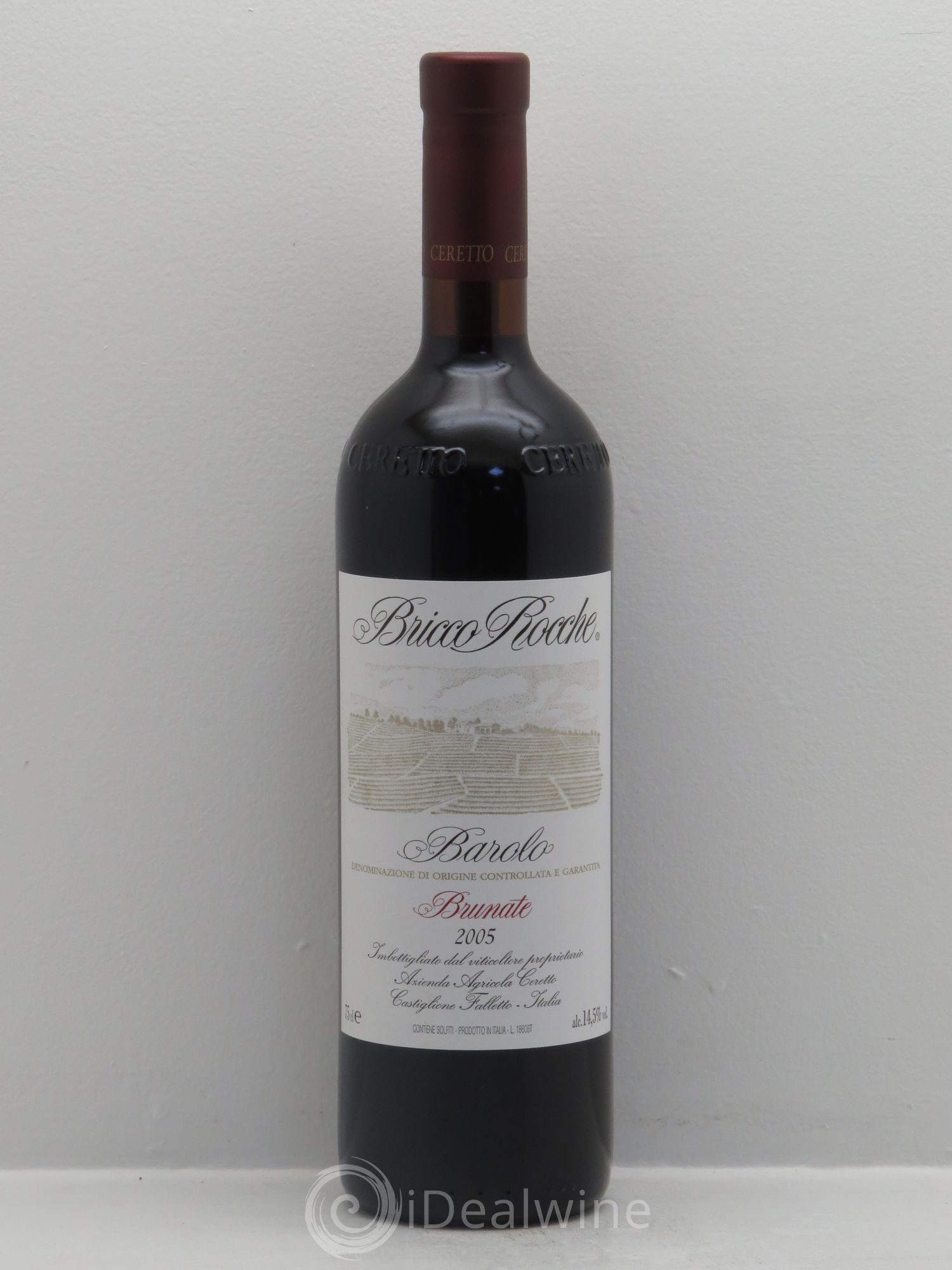 Barolo Ceretto Brunate 2005 - Lot de 1 bouteille - 0