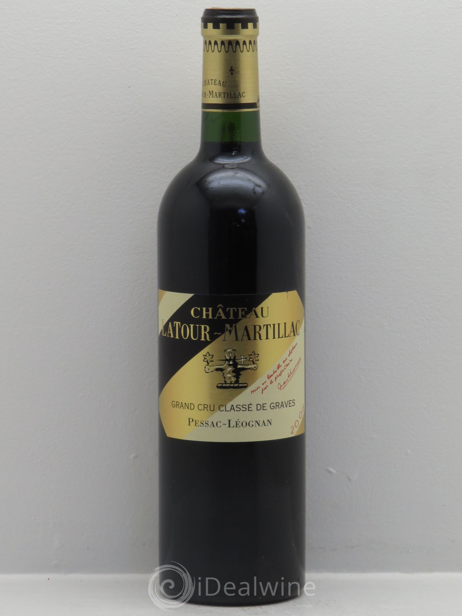 Château Latour-Martillac Cru Classé de Graves 2006 - Lot de 1 bouteille - 0
