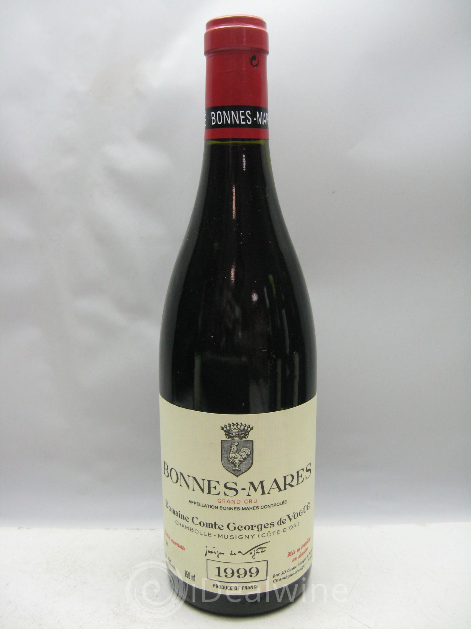 Bonnes-Mares Grand Cru Comte Georges de Vogüé 1999 - Lot de 1 bouteille - 0