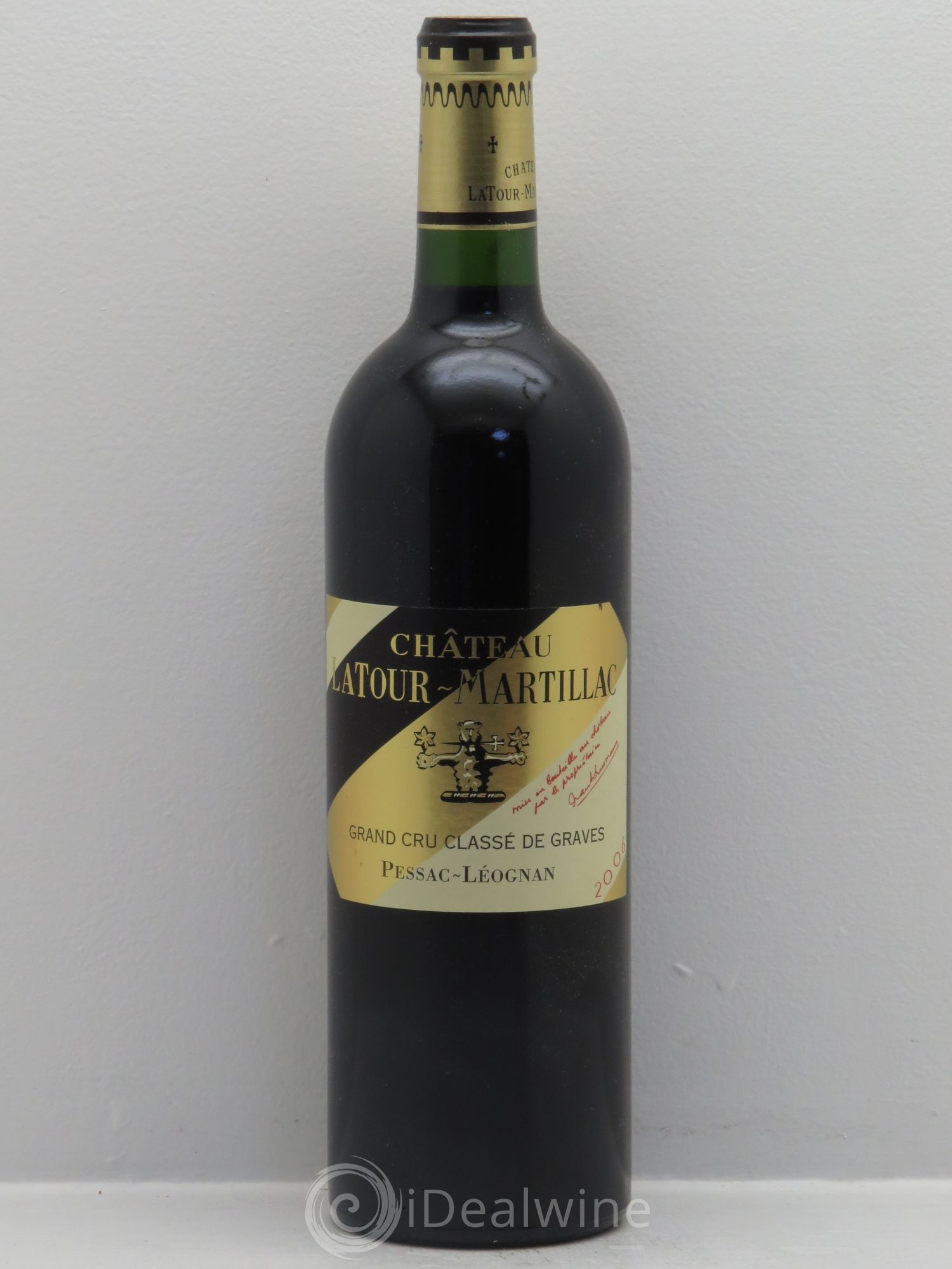 Château Latour-Martillac Cru Classé de Graves 2006 - Lot de 1 bouteille - 0