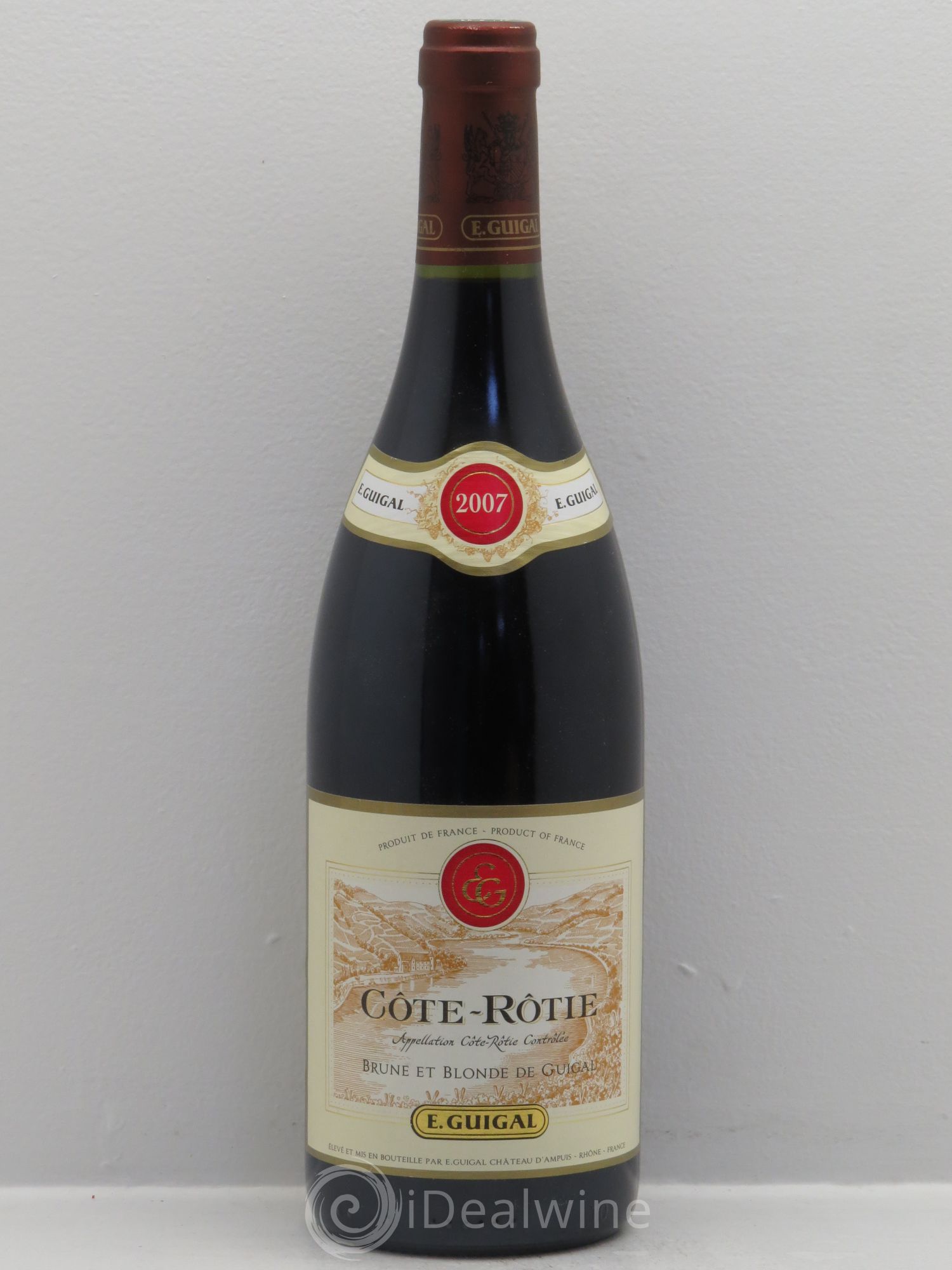 Côte-Rôtie Côtes Brune et Blonde Guigal 2007 - Lot de 1 bouteille - 0