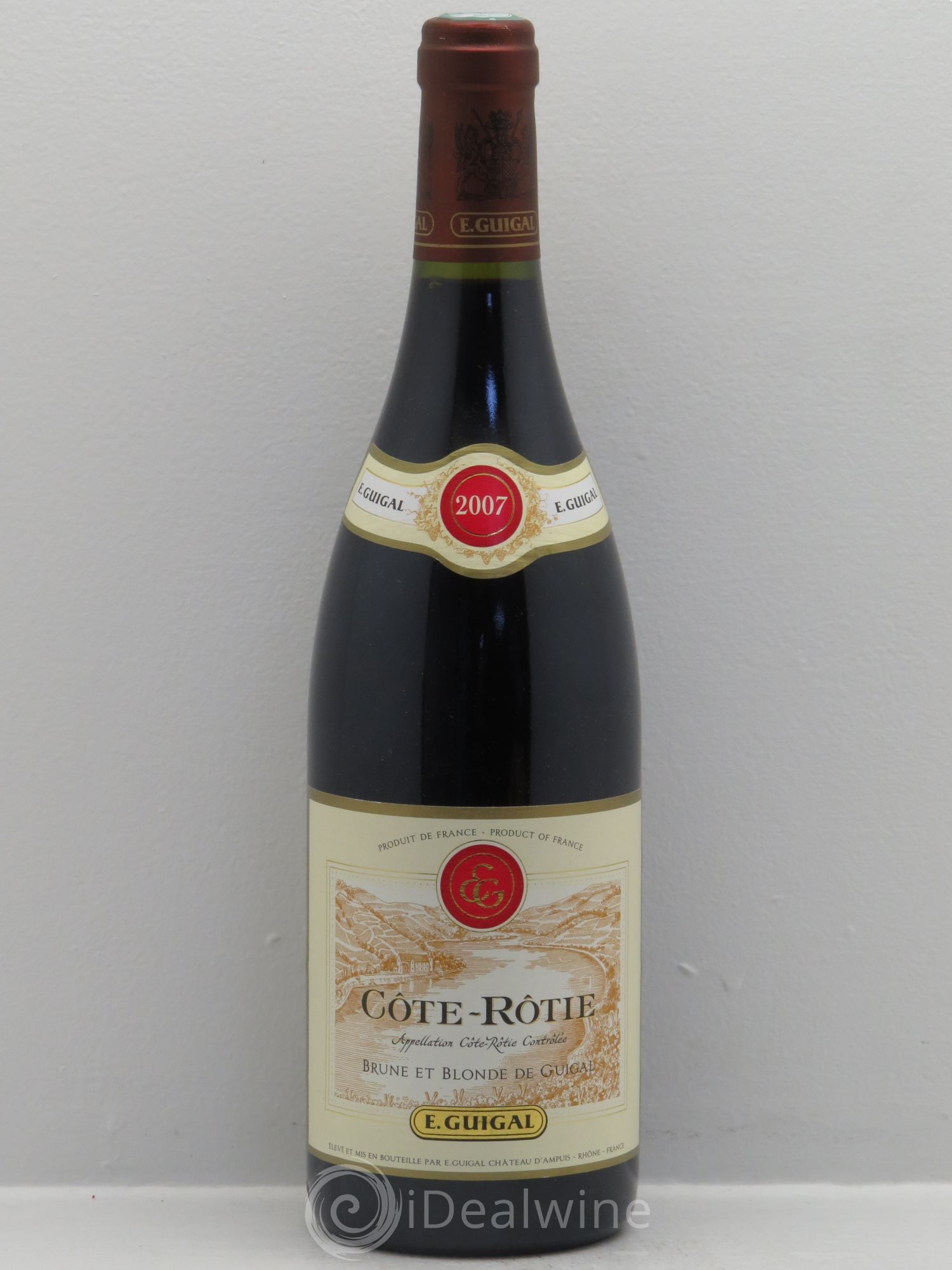 Côte-Rôtie Côtes Brune et Blonde Guigal 2007 - Lot de 1 bouteille - 0