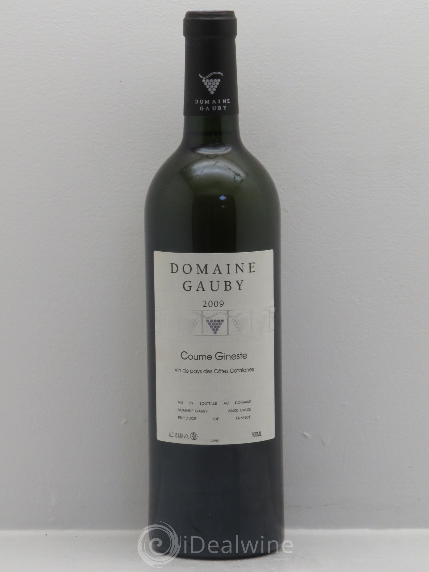 Côtes Catalanes Coume Gineste Gauby (Domaine) 2009 - Lot de 1 bouteille - 0