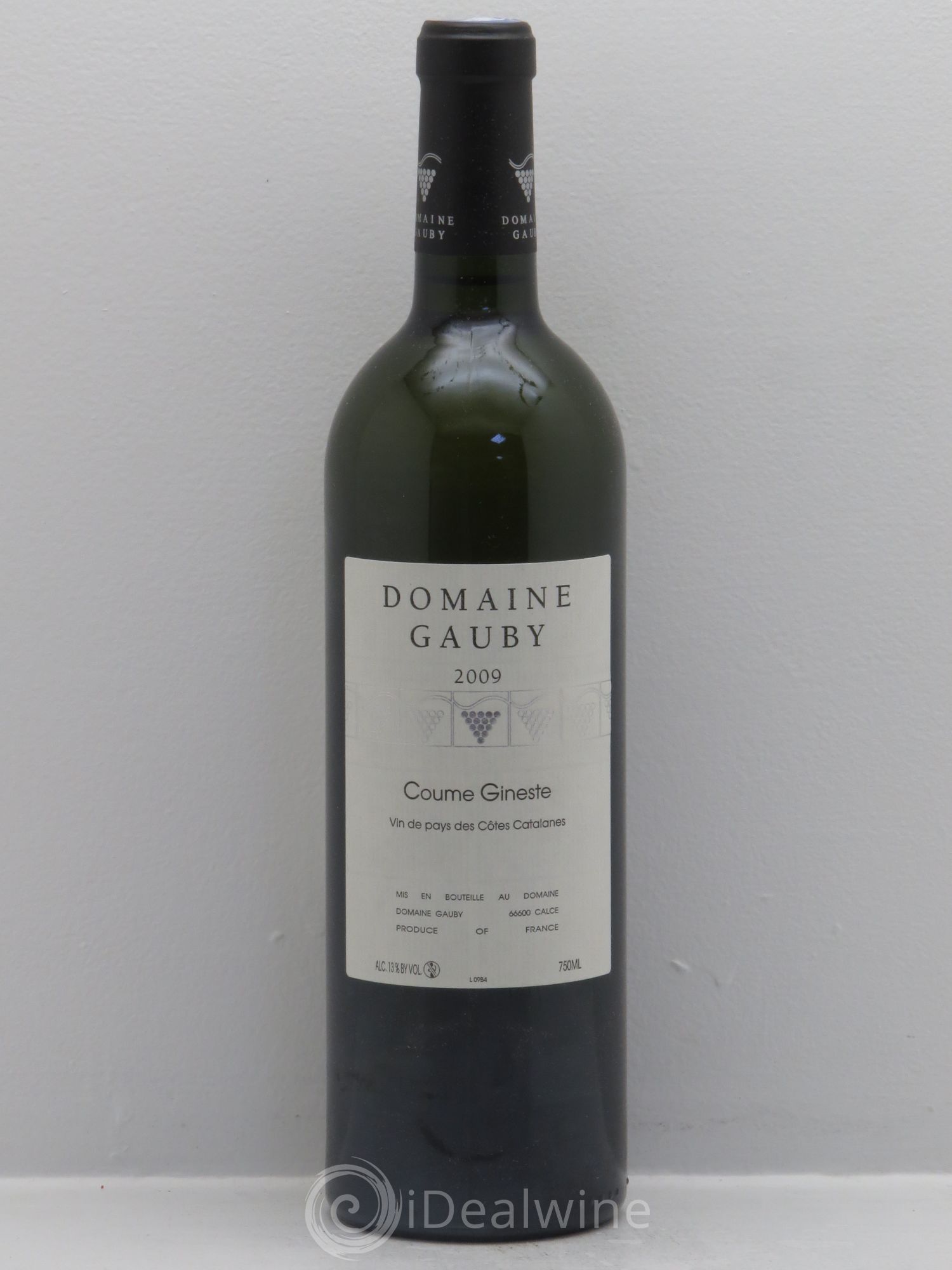 Côtes Catalanes Coume Gineste Gauby (Domaine) 2009 - Lot de 1 bouteille - 0