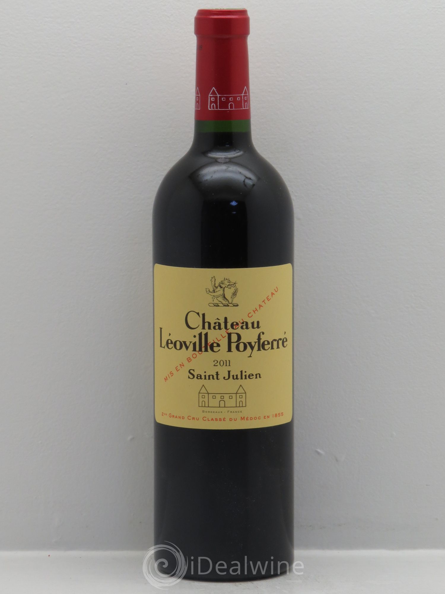 Château Léoville Poyferré 2ème Grand Cru Classé 2011 - Lot de 1 bouteille - 0