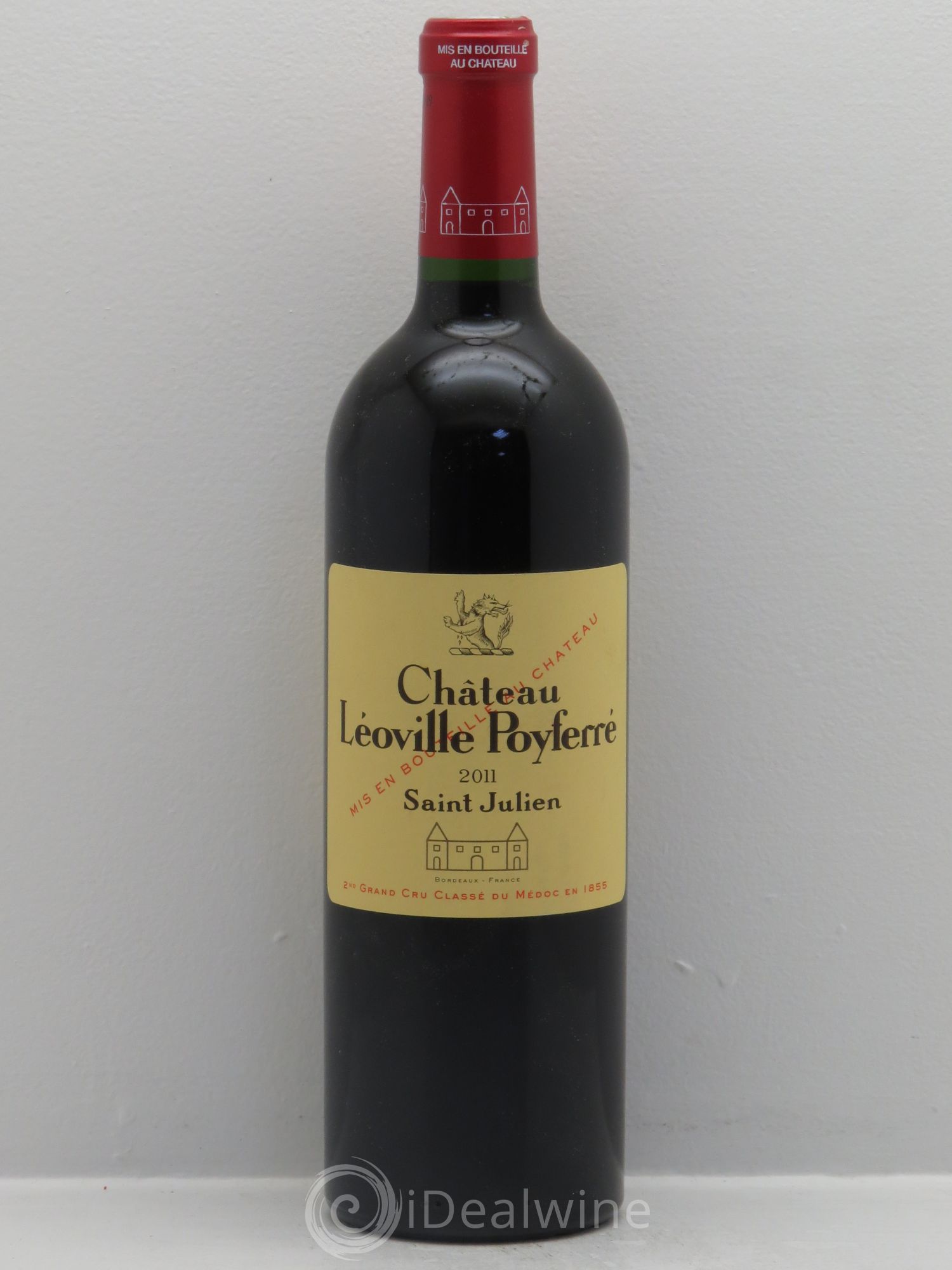 Château Léoville Poyferré 2ème Grand Cru Classé 2011 - Lot de 1 bouteille - 0