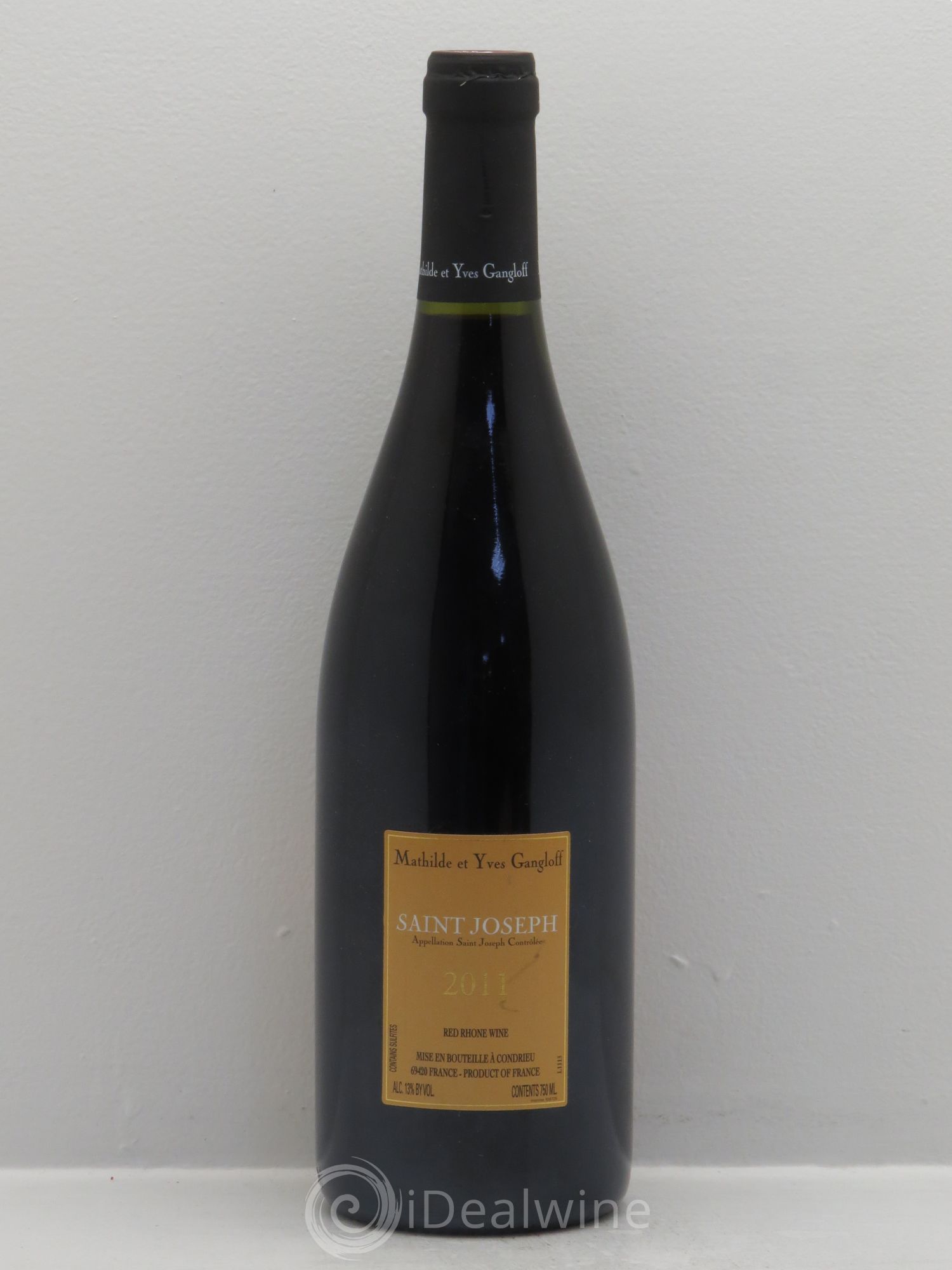 Saint-Joseph Gangloff (Domaine) 2011 - Lot de 1 bouteille - 1