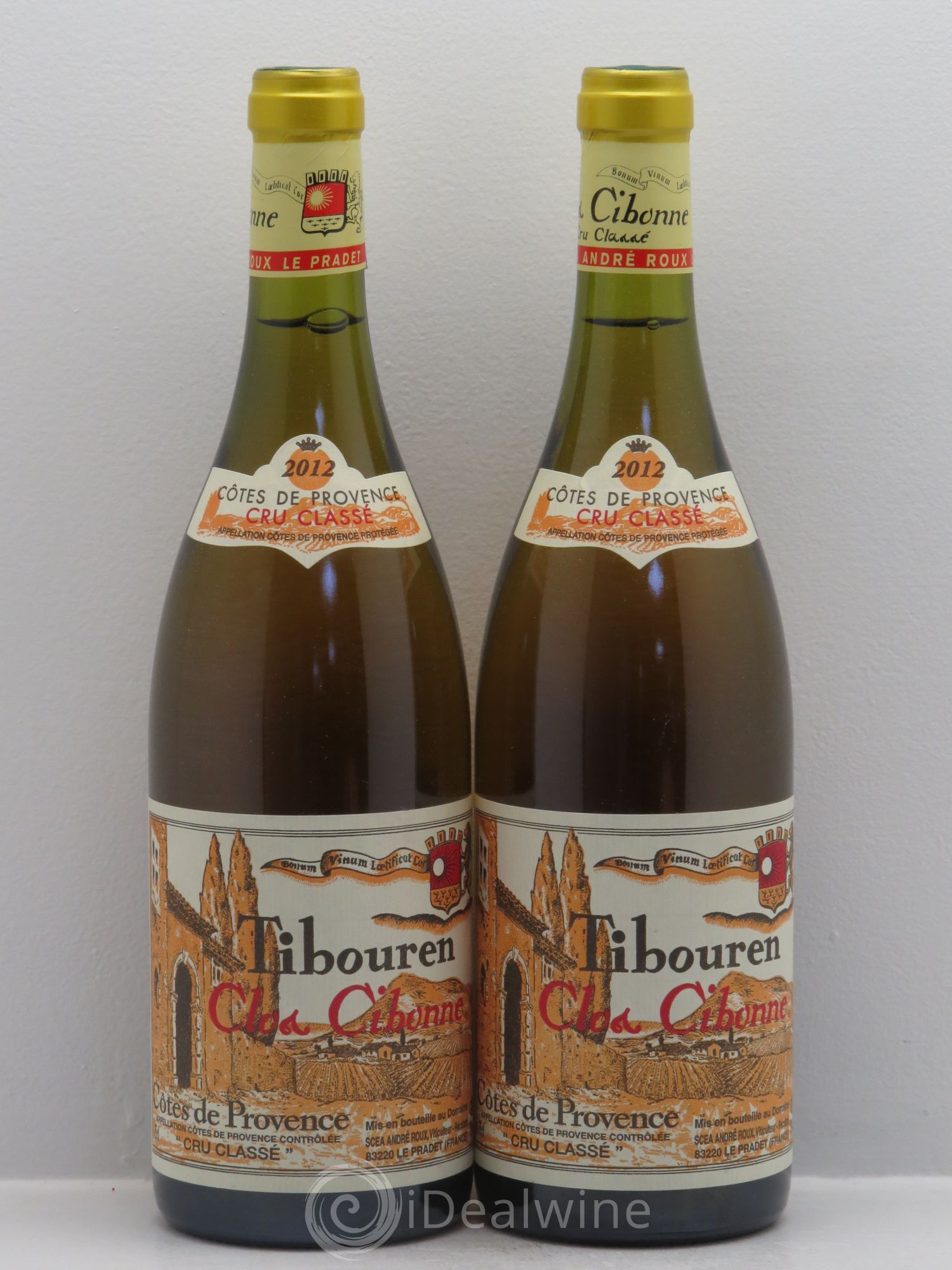 Côtes de Provence Clos Cibonne Tibouren 2012 - Lot de 2 bouteilles - 0