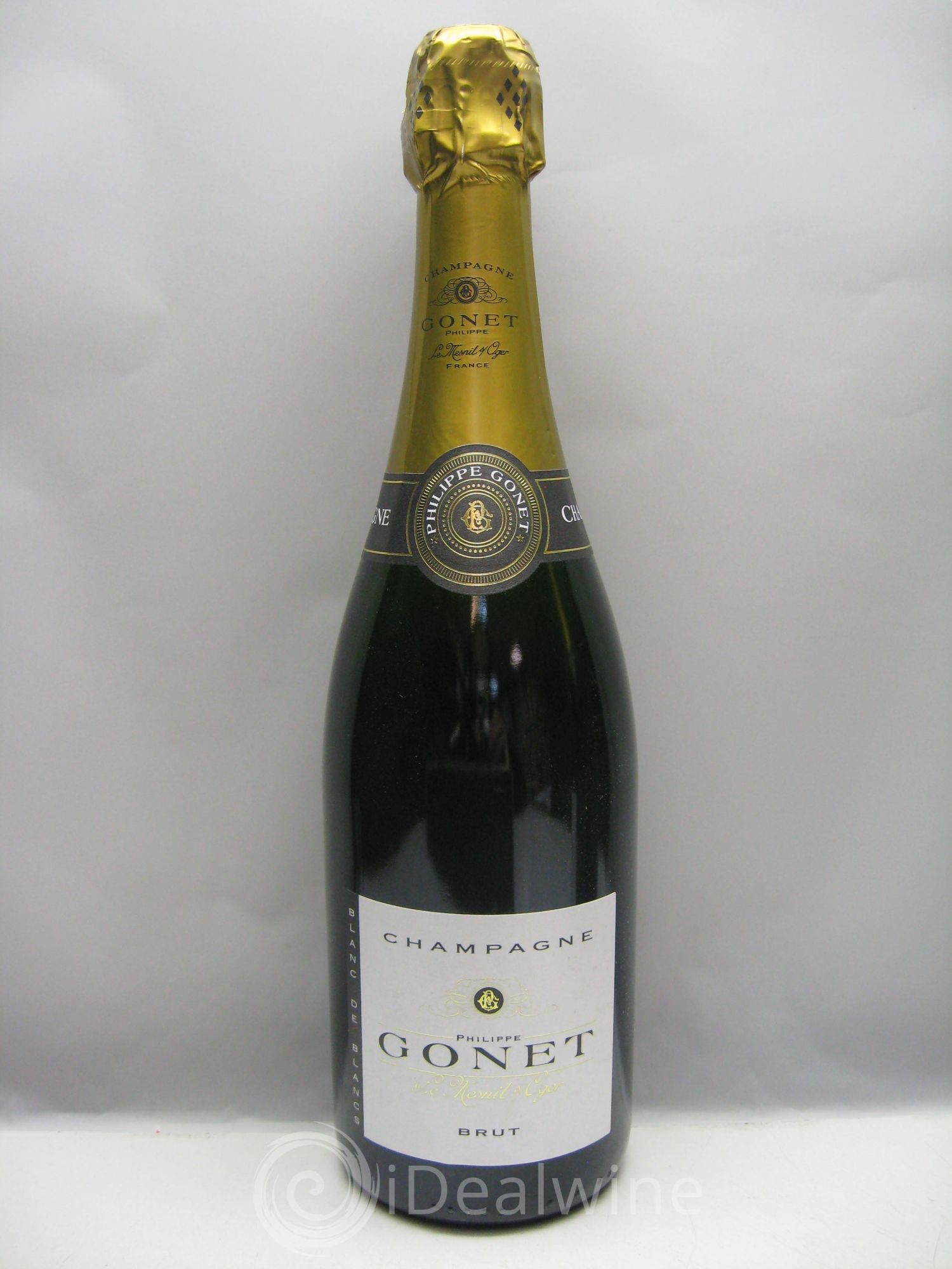 Champagne Gonet Brut Blanc de Blanc - Posten von 6 Flaschen - 0