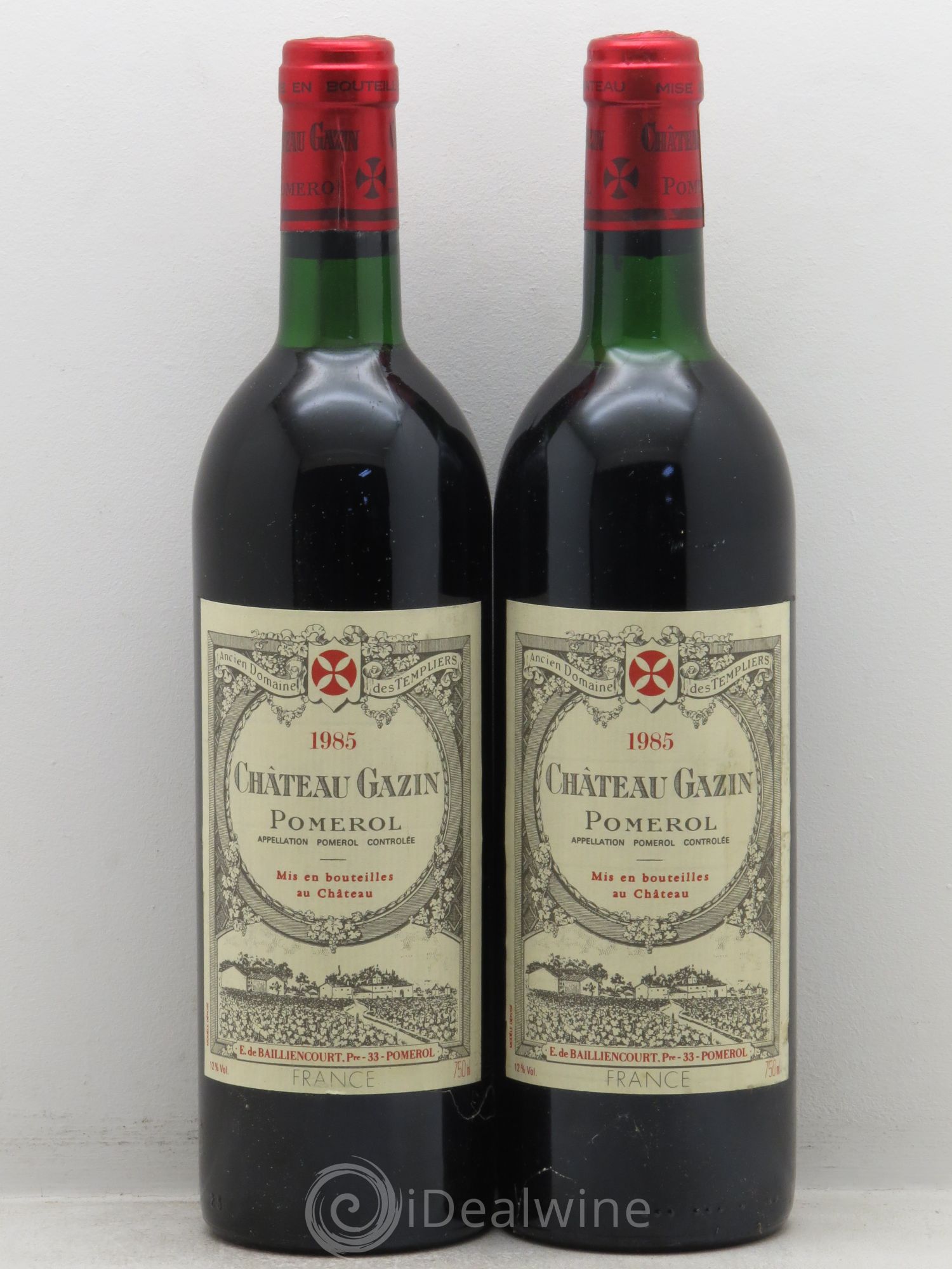Château Gazin 1985 - Lot de 2 bouteilles - 0