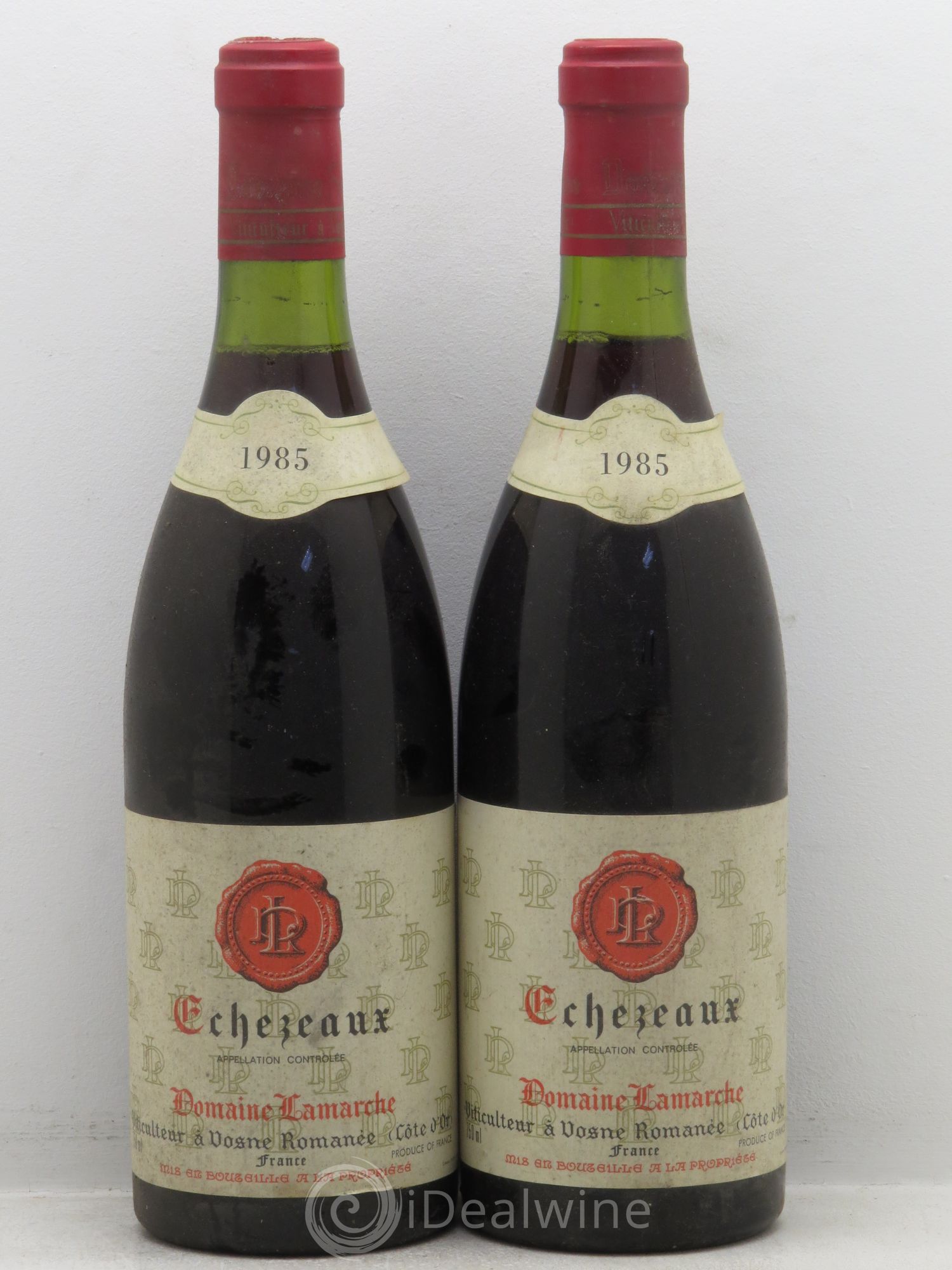 Echezeaux Grand Cru Lamarche (Domaine) 1985 - Lot de 2 bouteilles - 0