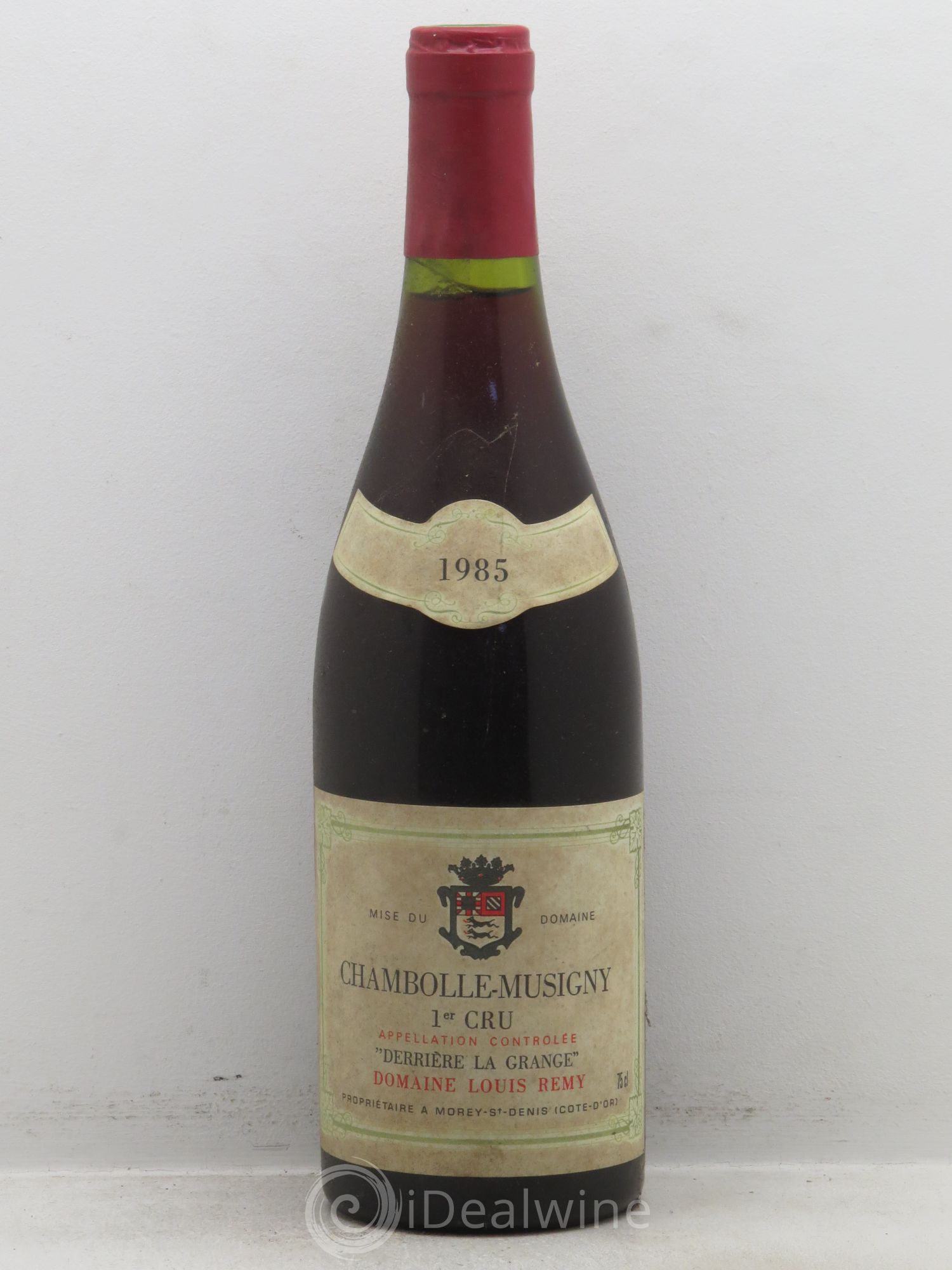Chambolle-Musigny 1er Cru Louis Rémy 1985 - Lot de 6 bouteilles - 0