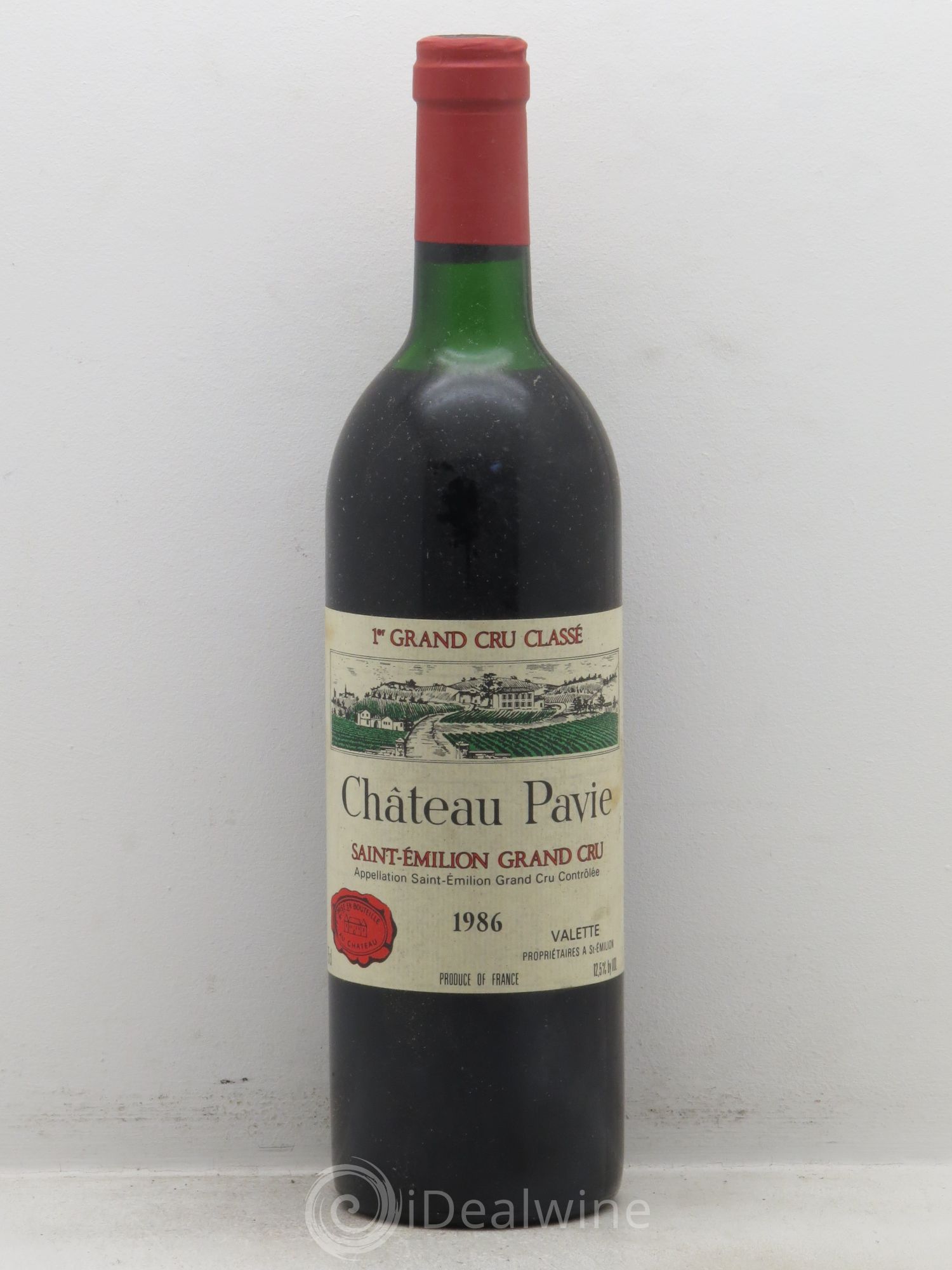 Château Pavie 1er Grand Cru Classé A 1986 - Lot de 6 bouteilles - 0