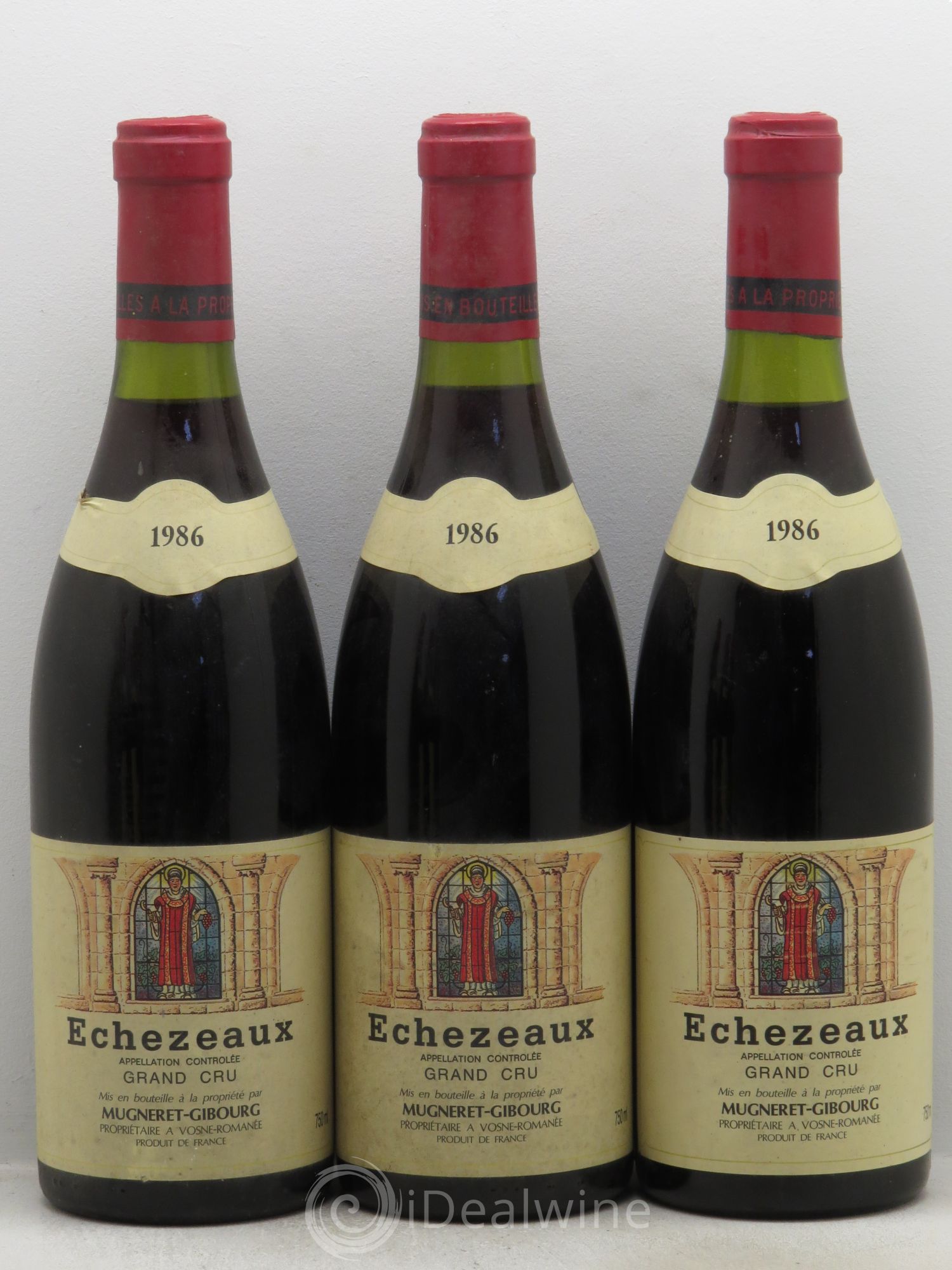Echezeaux Grand Cru Mongeard-Mugneret (Domaine) 1986 - Lot de 6 bouteilles - 2