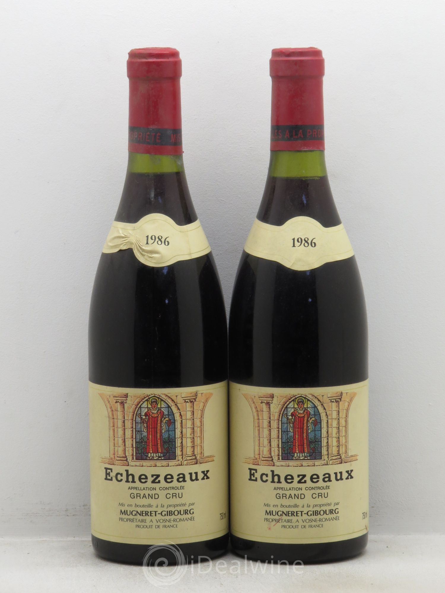 Echezeaux Grand Cru Mongeard-Mugneret (Domaine) 1986 - Lot de 2 bouteilles - 0