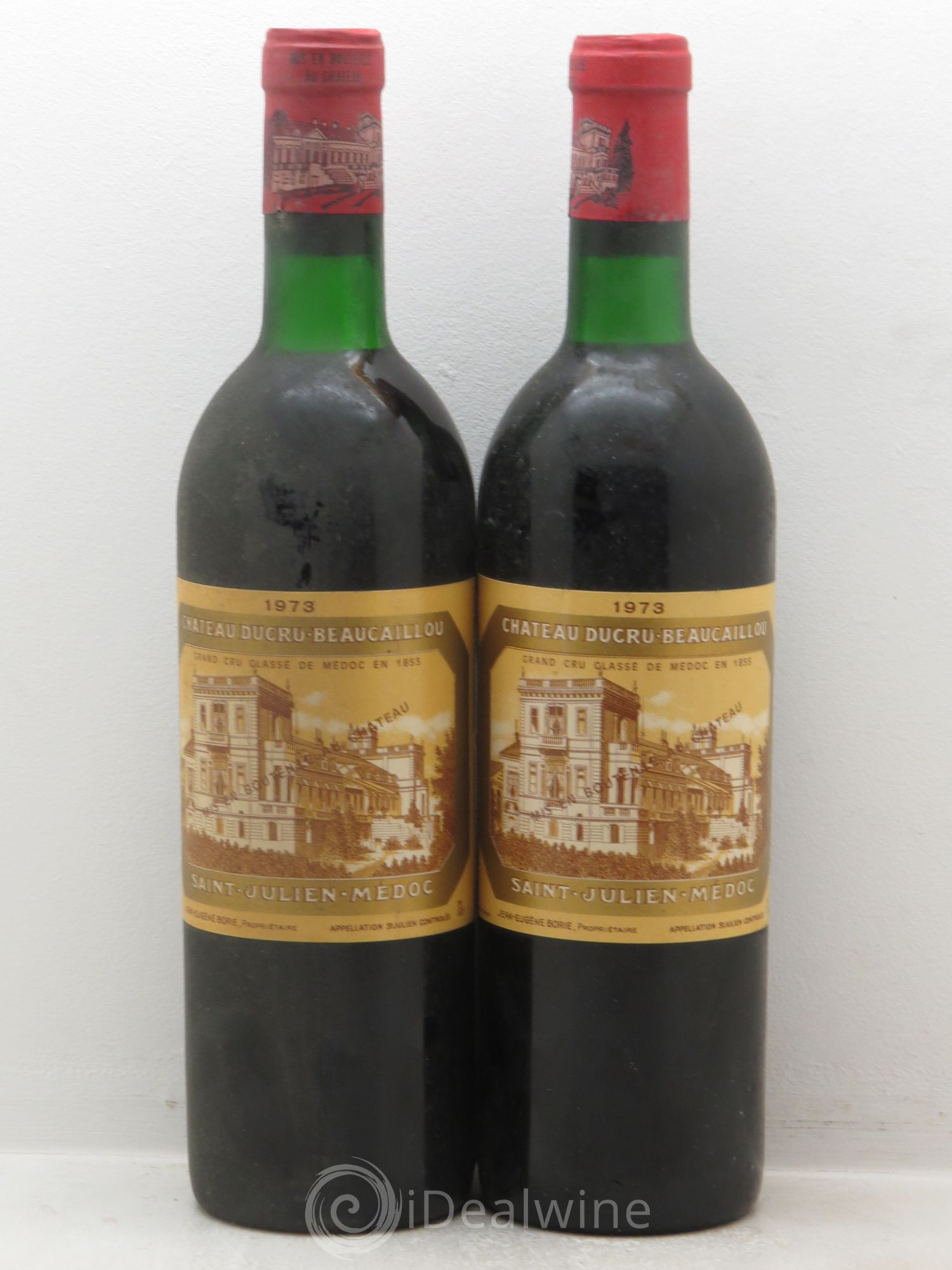 Château Ducru Beaucaillou 2ème Grand Cru Classé 1973 - Lot de 2 bouteilles - 0