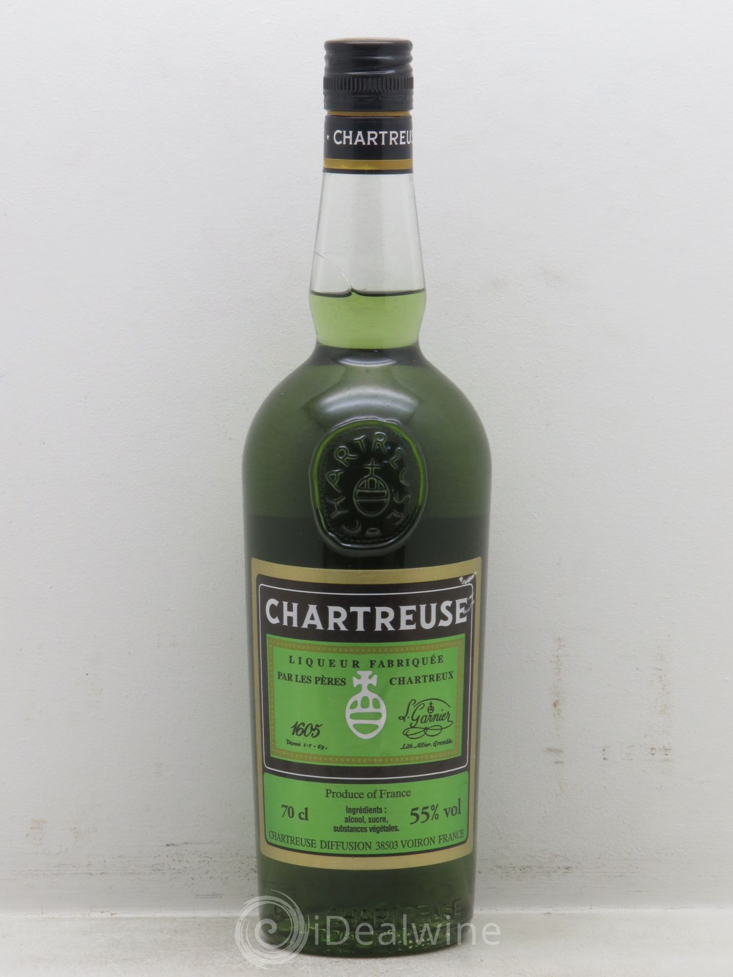 Chartreuse Pères Chartreux (55°) - Lot de 1 bouteille - 0