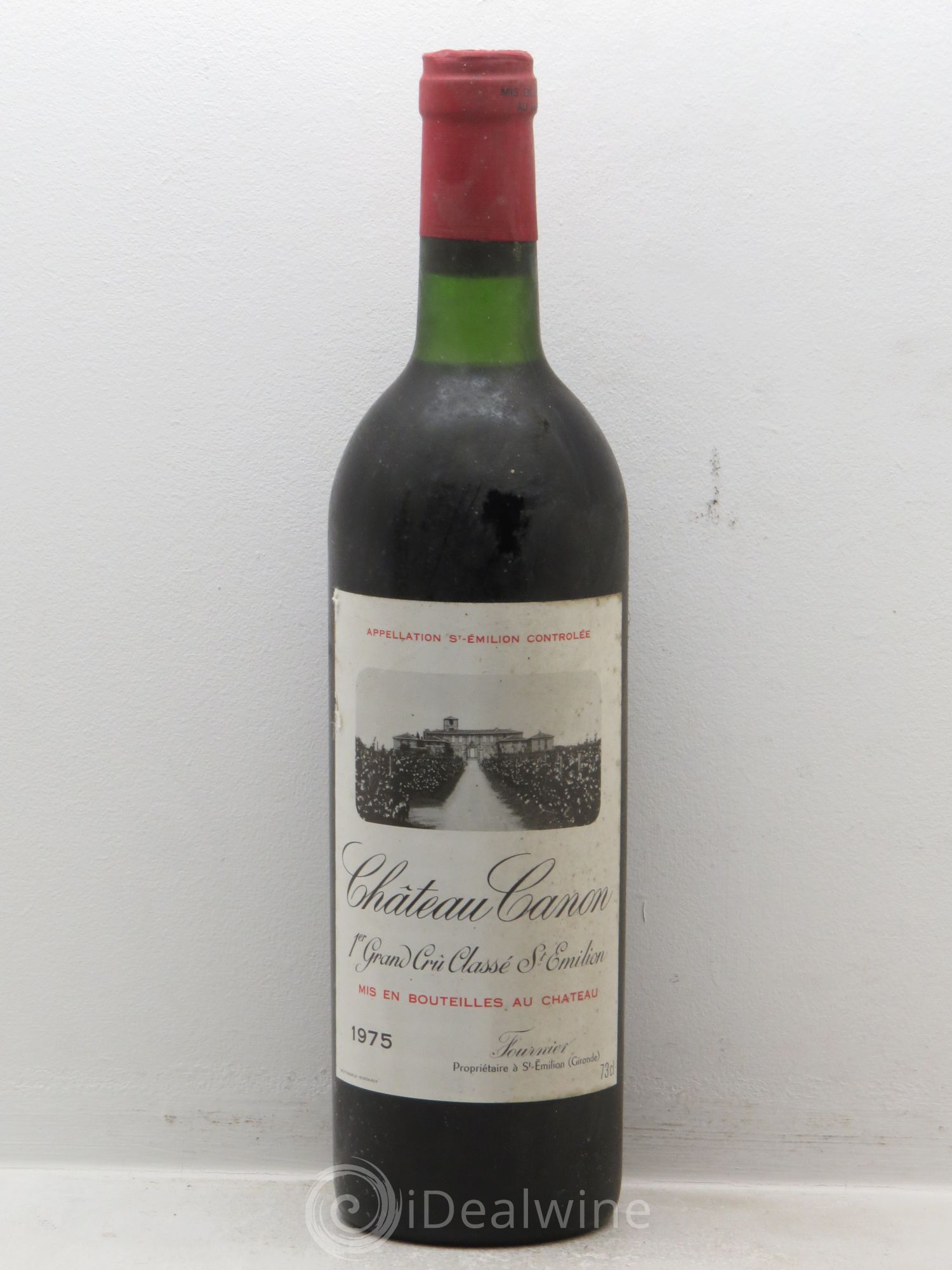 Château Canon 1er Grand Cru Classé B 1975 - Lot de 6 bouteilles - 0