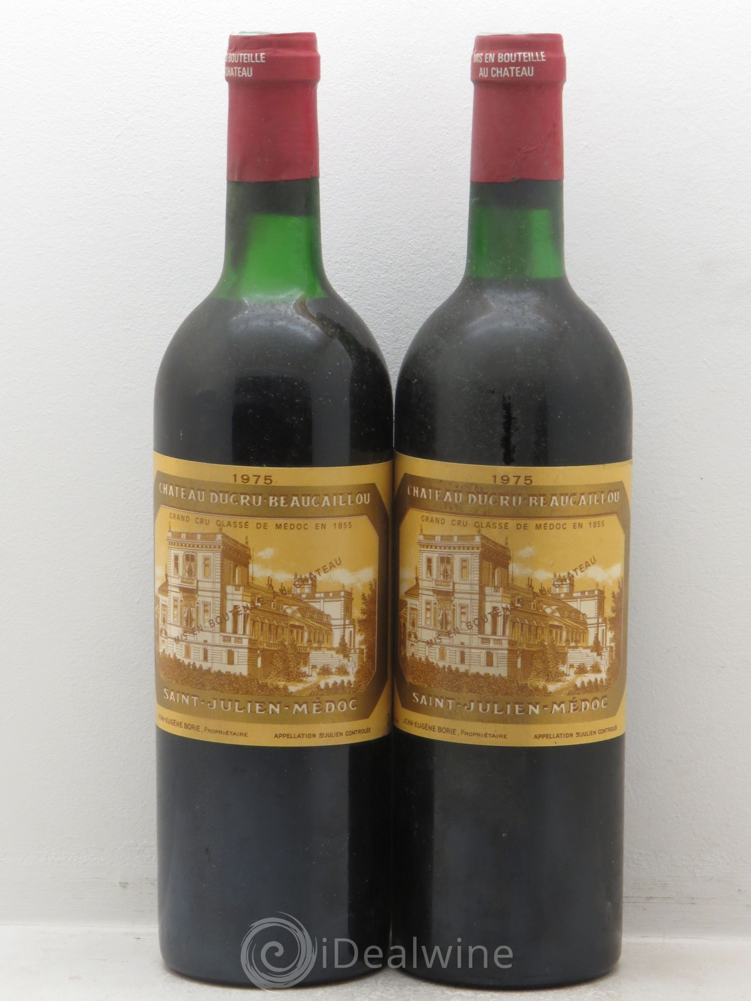 Château Ducru Beaucaillou 2ème Grand Cru Classé 1975 - Lot de 2 bouteilles - 0