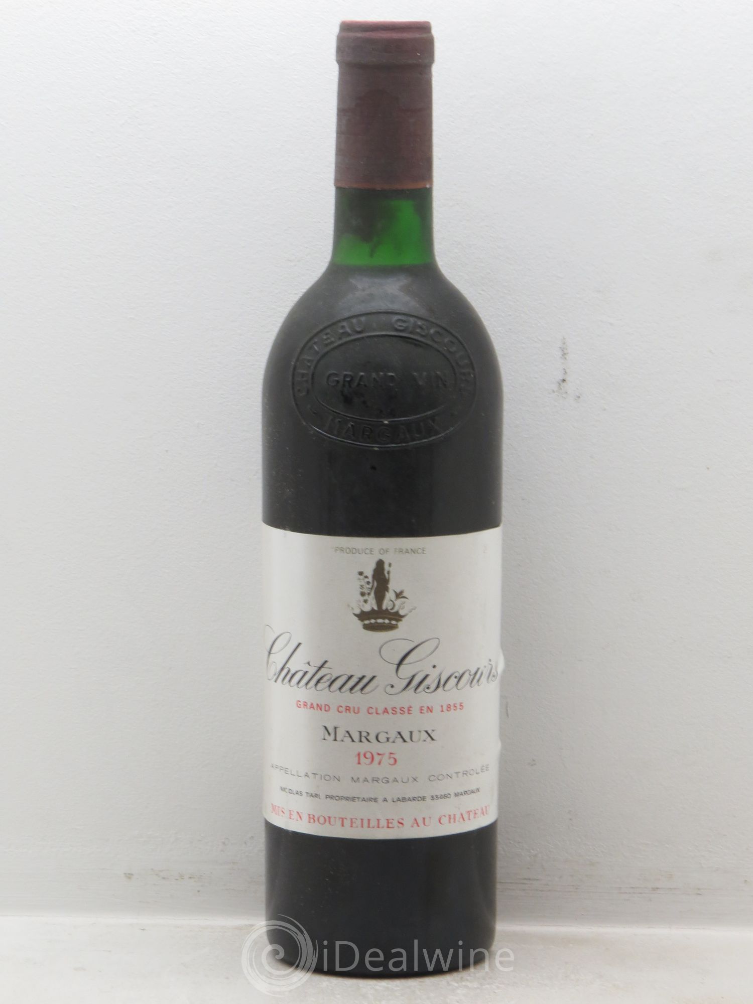 Château Giscours 3ème Grand Cru Classé 1975 - Lot de 6 bouteilles - 0