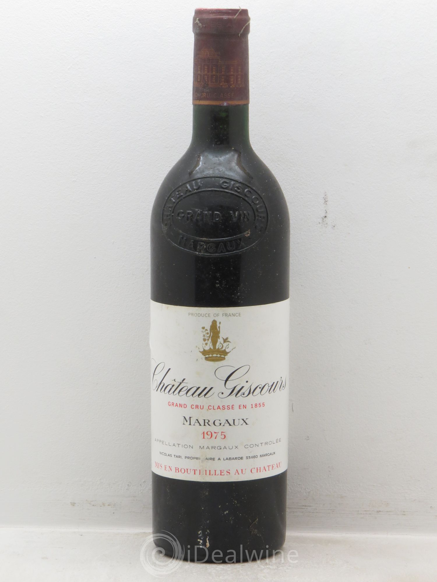 Château Giscours 3ème Grand Cru Classé 1975 - Lot de 6 bouteilles - 0