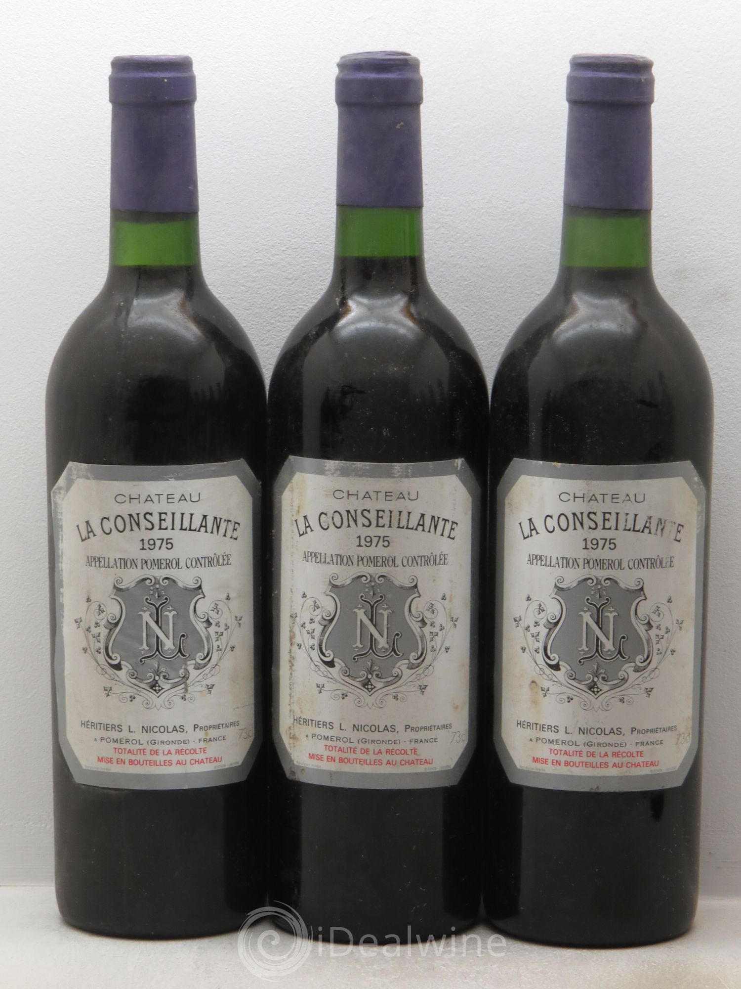 Château la Conseillante 1975 - Lot de 12 bouteilles - 1